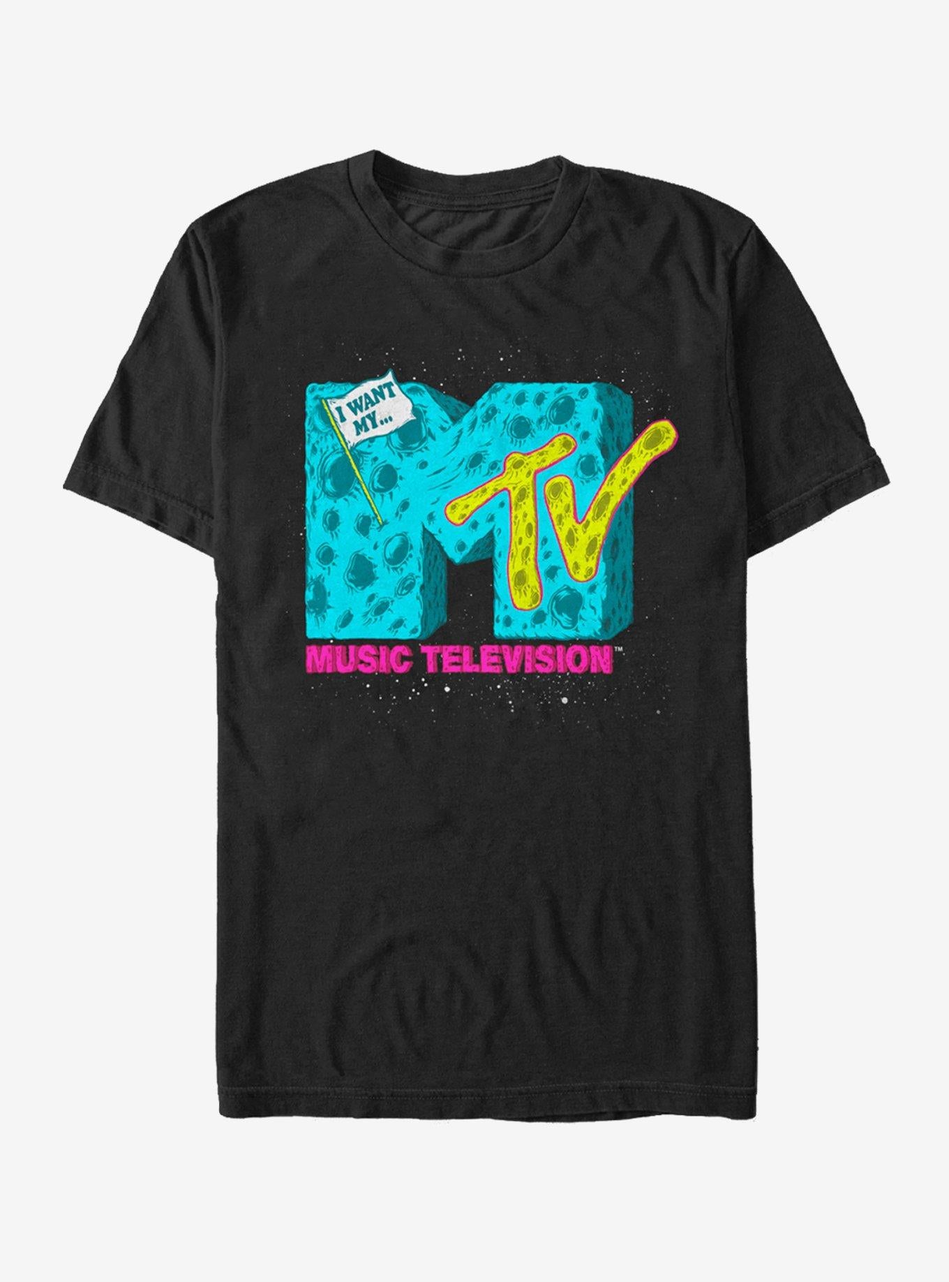 MTV Moon Logo T-Shirt | Trending Graphic Tee For Fans