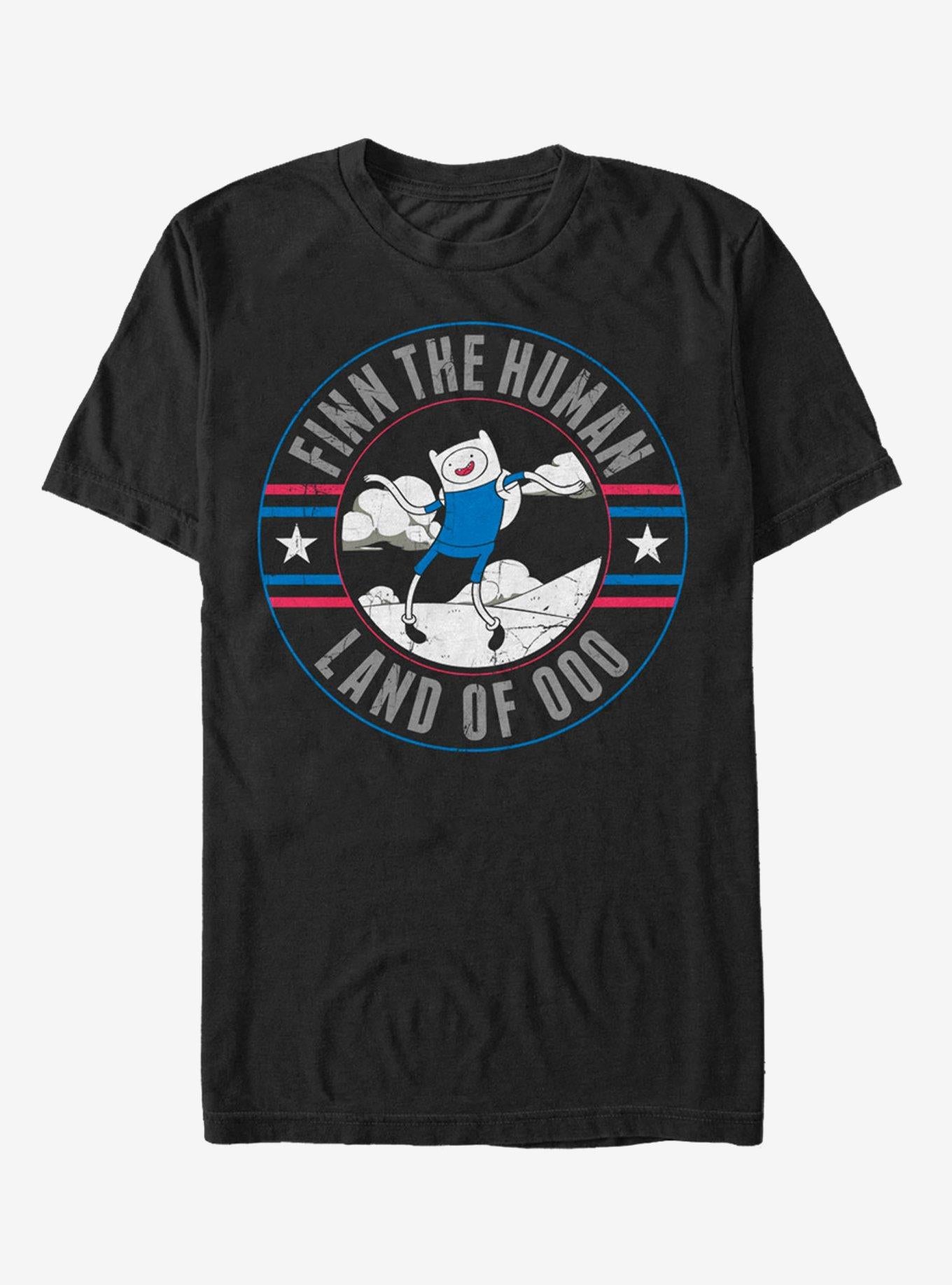 Adventure Time Finn The Human Land of Ooo T-Shirt | Trending Graphic Tee For Fans