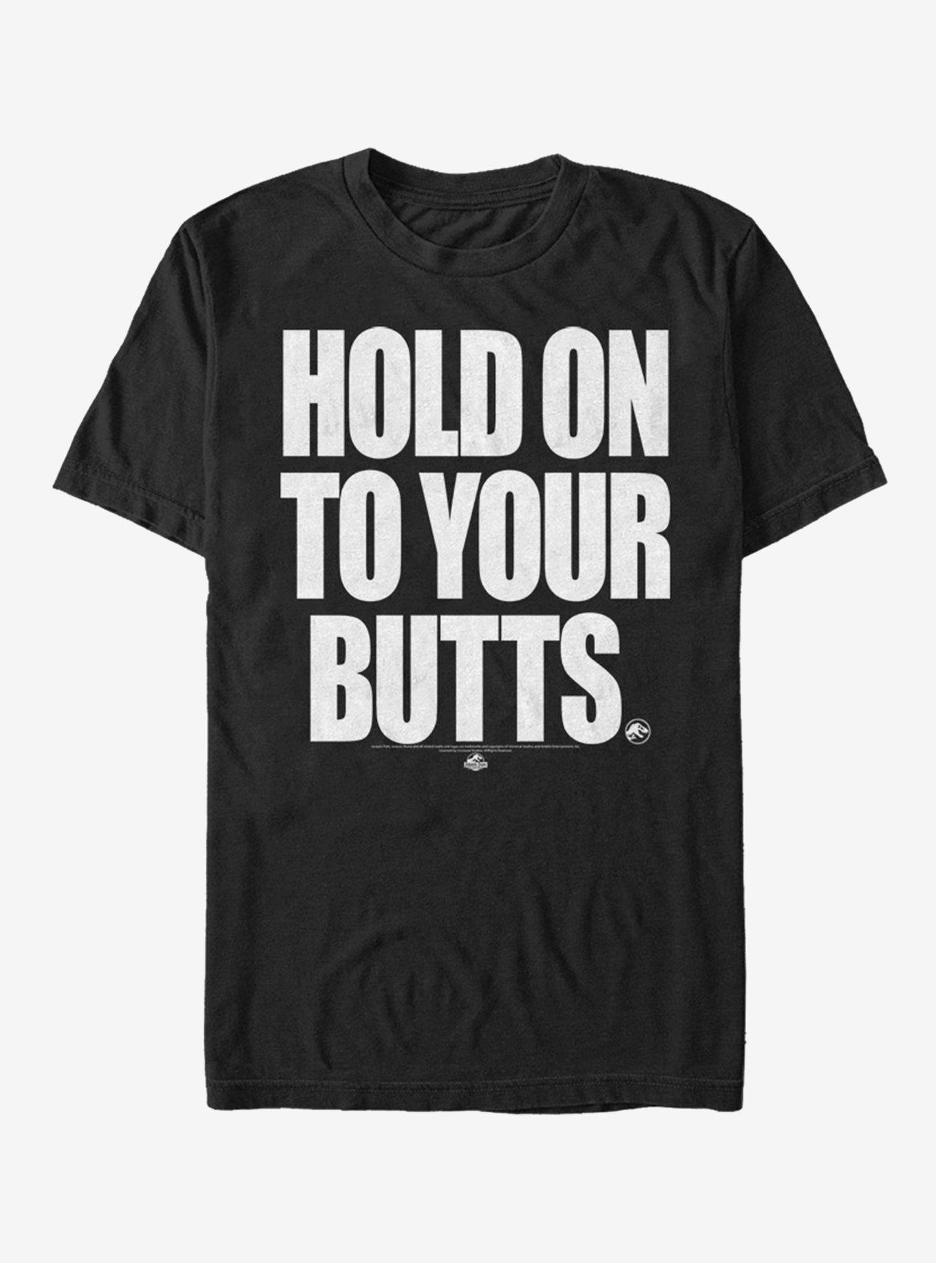Jurassic Park Hold On T-Shirt | Trending Graphic Tee For Fans