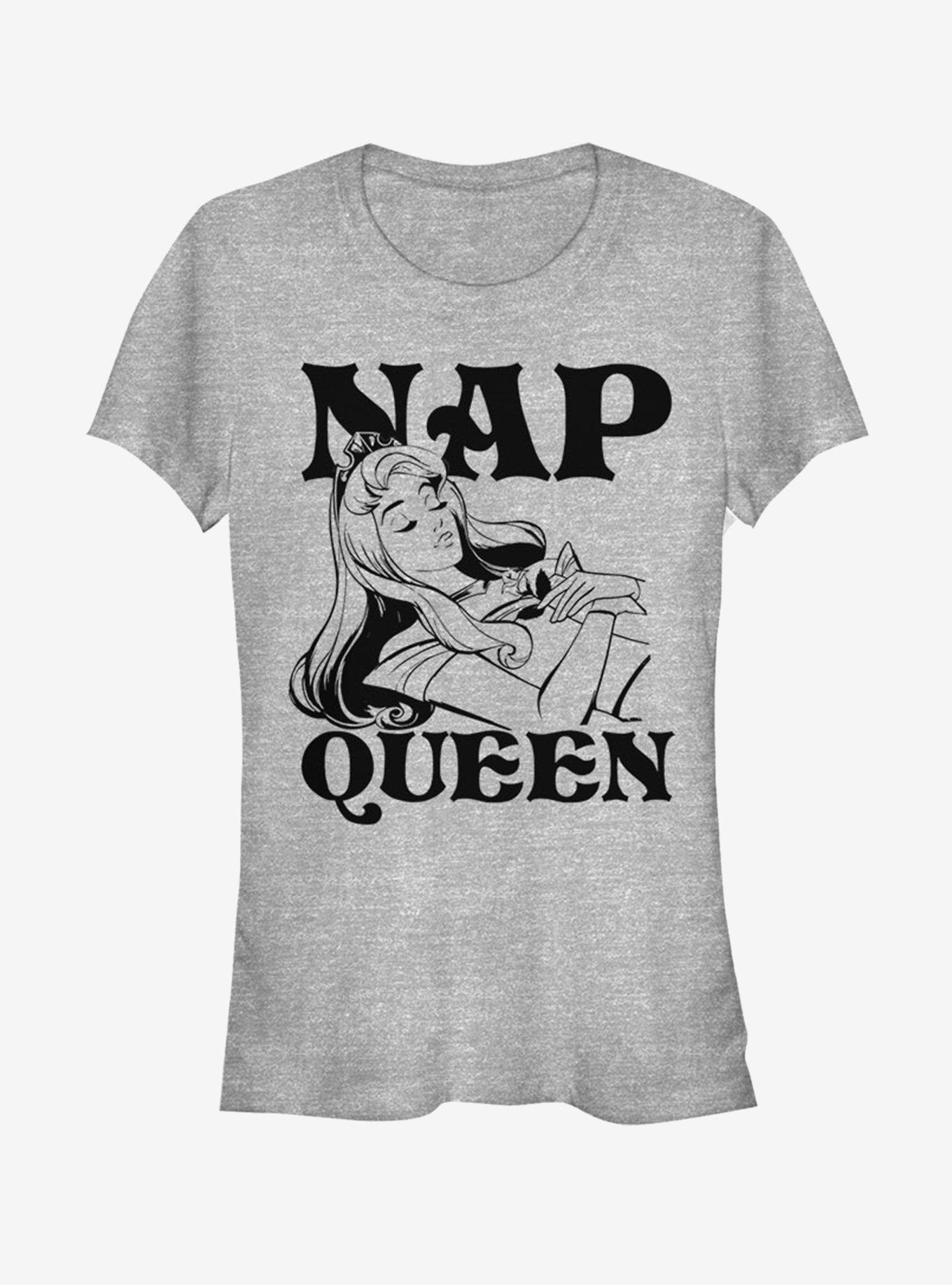 Disney Sleeping Beauty Aurora Nap Queen Girls T-Shirt | Trending Graphic Tee For Fans