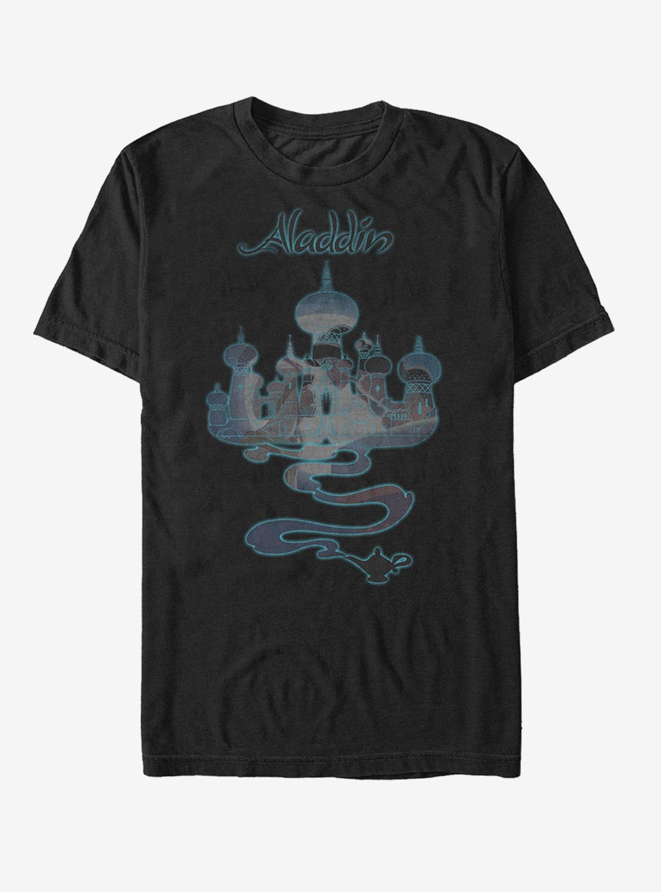 Disney Aladdin Agrabah Smoke T-Shirt | Trending Graphic Tee For Fans