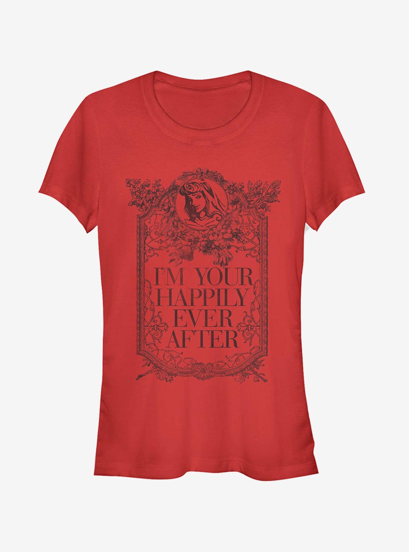 Disney Happily Ever After Girls T-Shirt | Trending Graphic Tee For Fans
