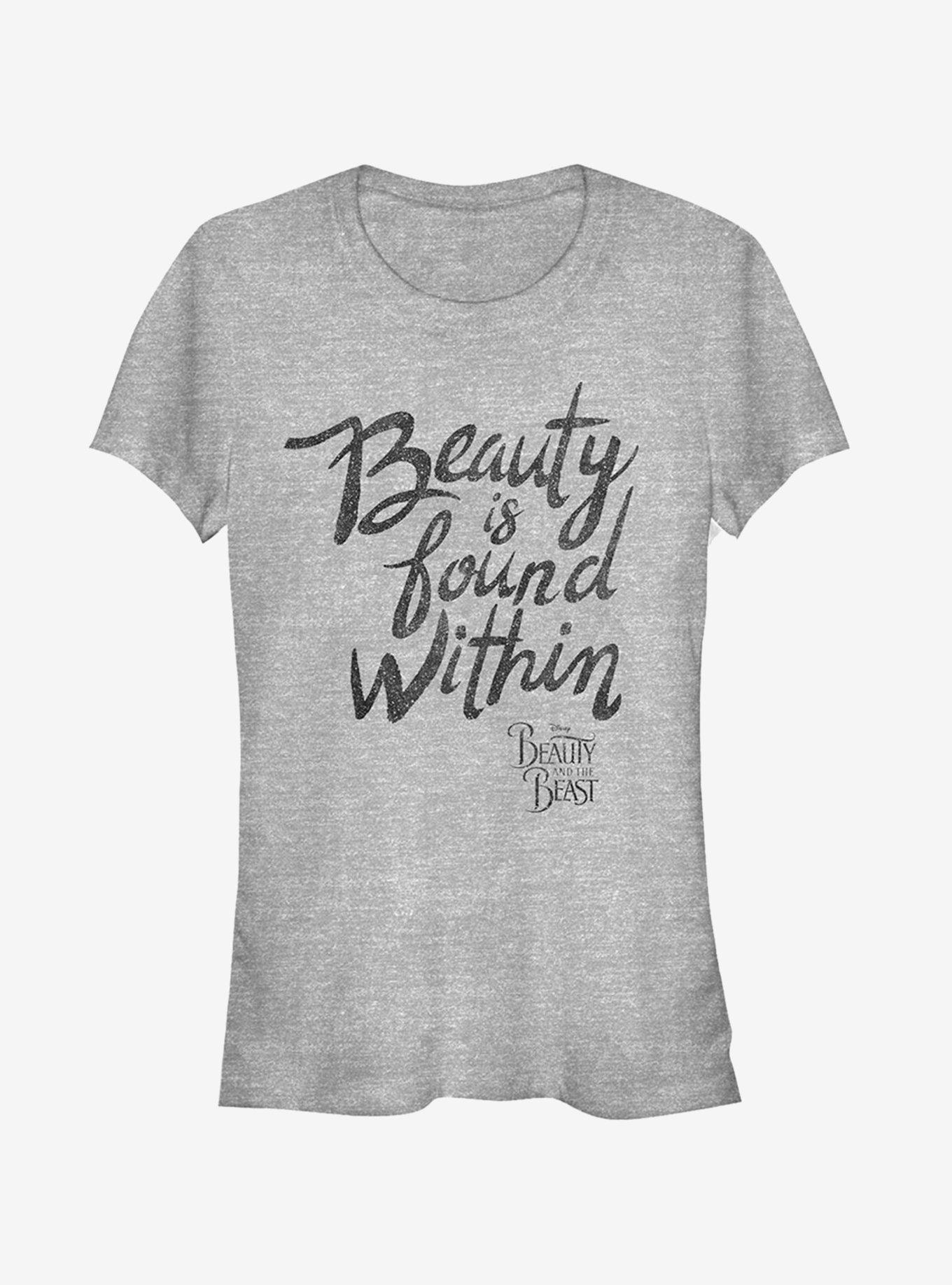 Disney Beauty Within Girls T-Shirt | Trending Graphic Tee For Fans