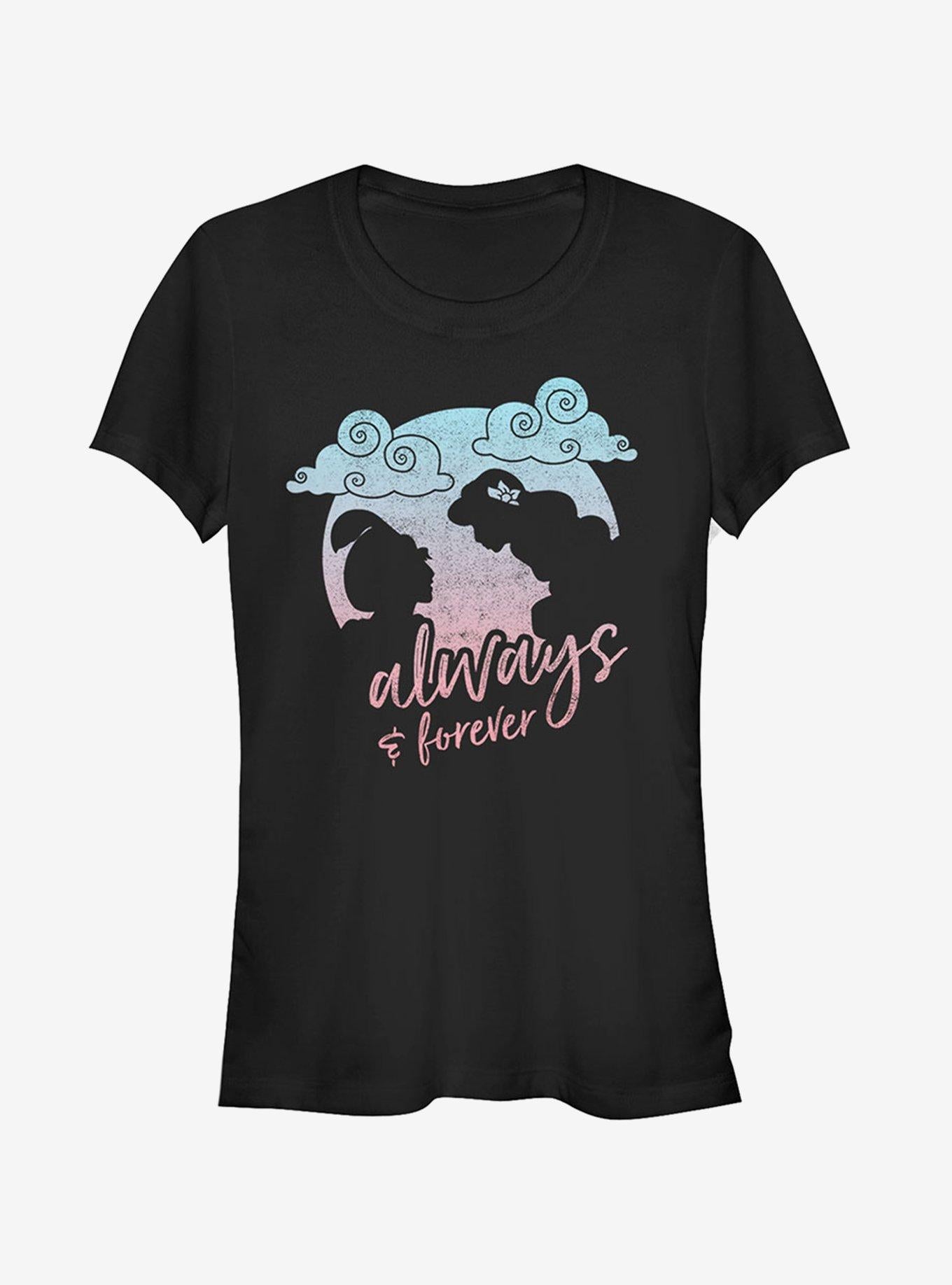 Disney Always and Forever Girls T-Shirt | Trending Graphic Tee For Fans