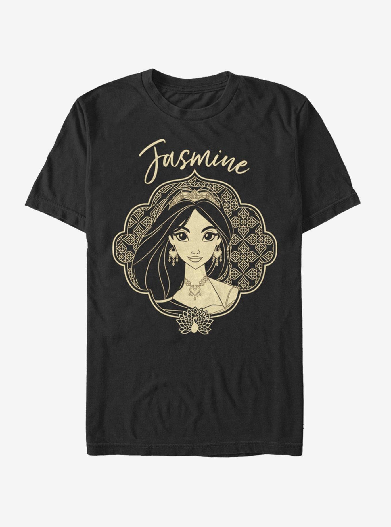 Disney Aladdin 2019 Jasmine Portrait T-Shirt | Trending Graphic Tee For Fans