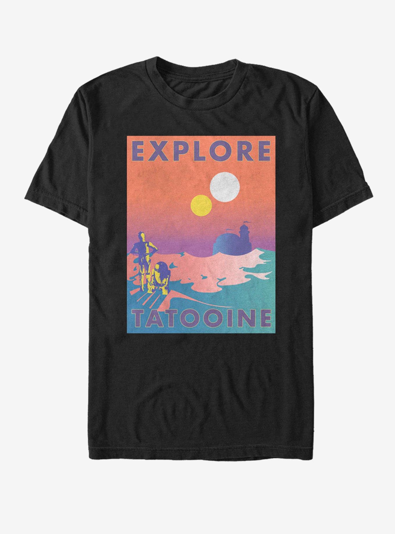 Star Wars Tattooine Traveller T-Shirt | Trending Graphic Tee For Fans