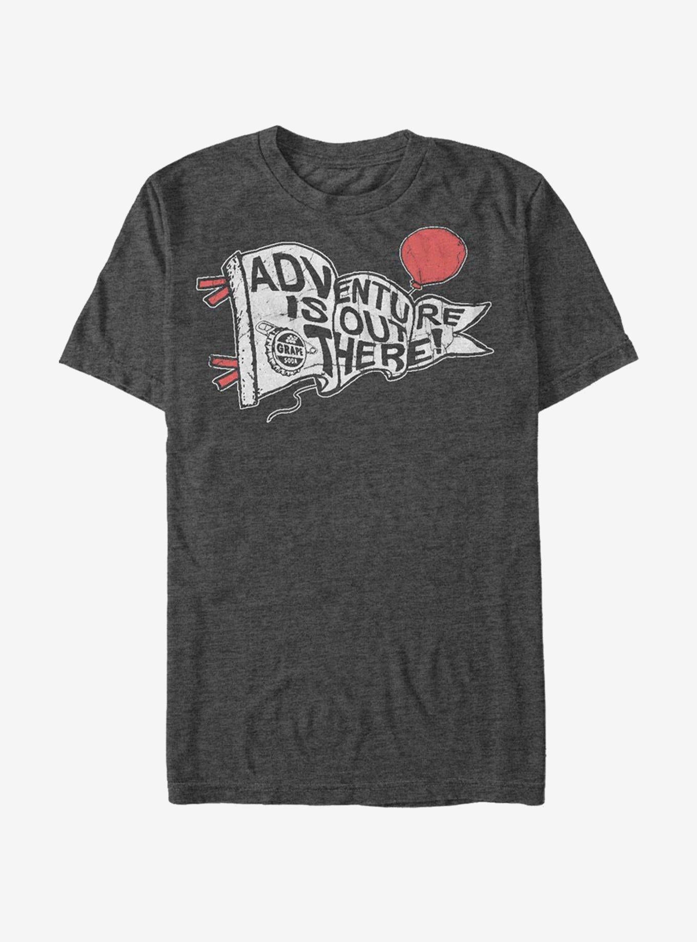 Disney Pixar Up Flag T-Shirt | Trending Graphic Tee For Fans