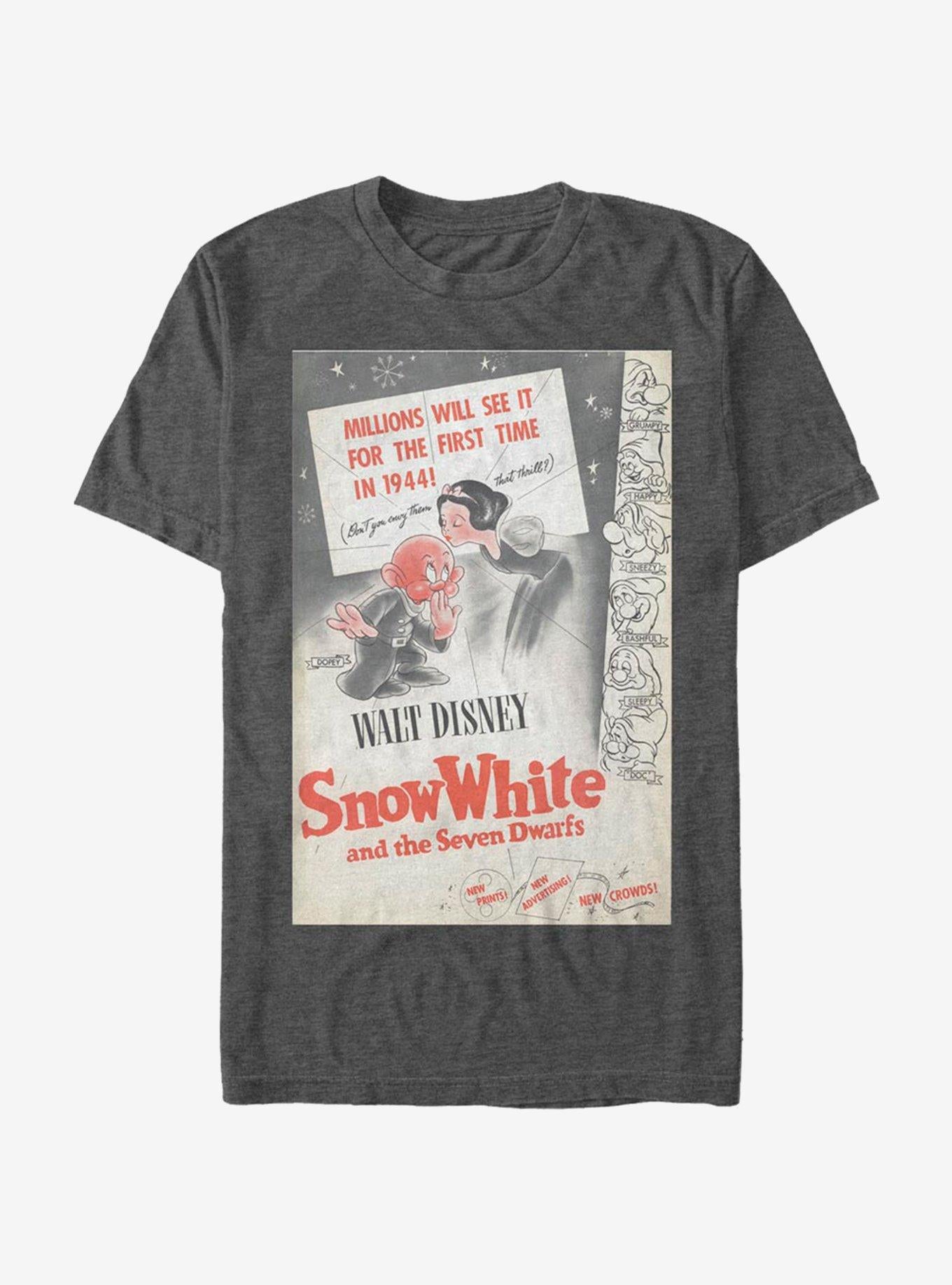 Disney Snow White Red Dopey Poster T-Shirt | Trending Graphic Tee For Fans