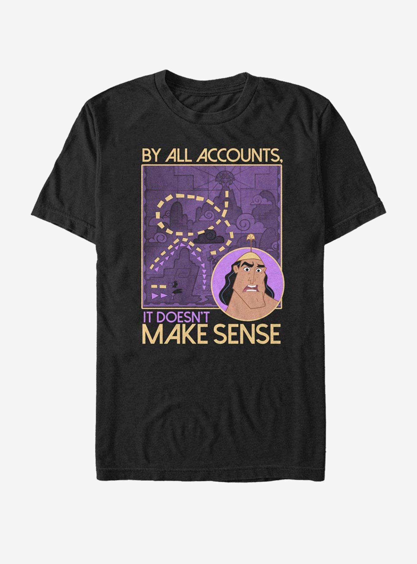 Disney The Emperor'S New Groove Make Sense T-Shirt | Trending Graphic Tee For Fans