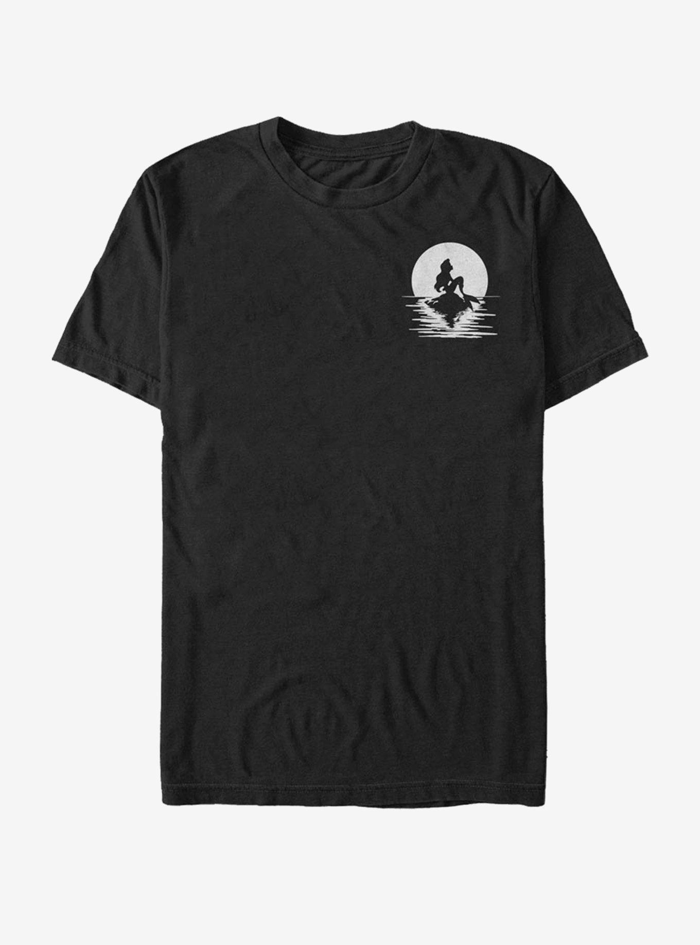 Disney The Little Mermaid Mermaid Moon T-Shirt | Trending Graphic Tee For Fans