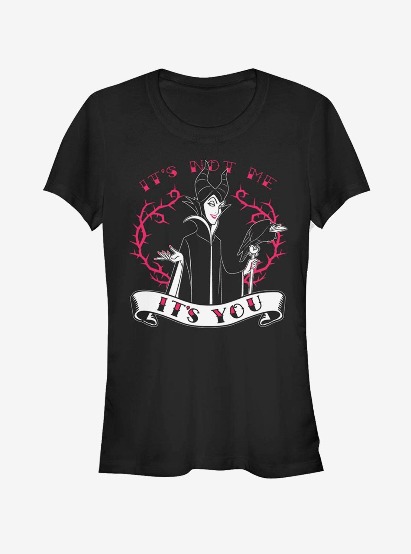Disney Sleeping Beauty Maleficent It's You Girls T-Shirt | Trending Graphic Tee For Fans