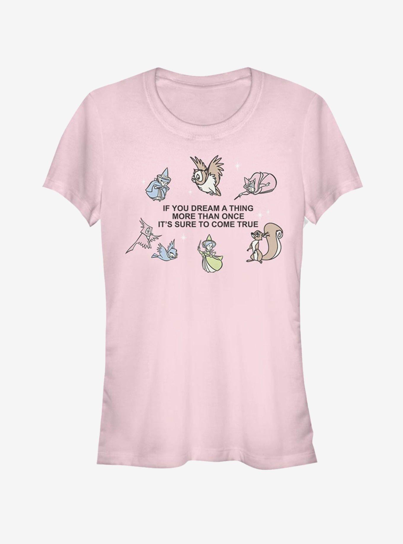 Disney Sleeping Beauty Dream It Girls T-Shirt | Trending Graphic Tee For Fans