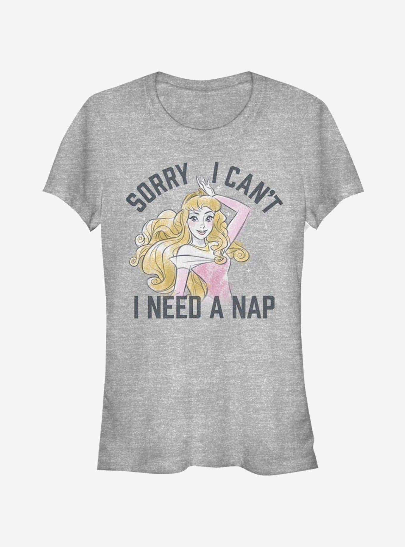Disney Sleeping Beauty Aurora Need A Nap Girls T-Shirt | Trending Graphic Tee For Fans