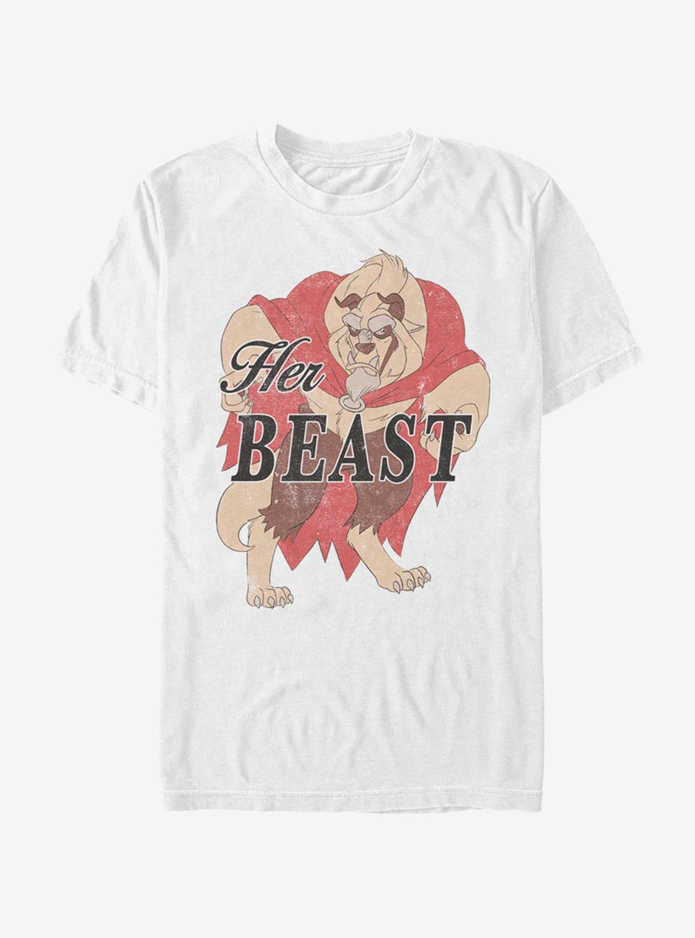 Disney Beauty And The Beast Her Beast T-Shirt | Trending Graphic Tee For Fans