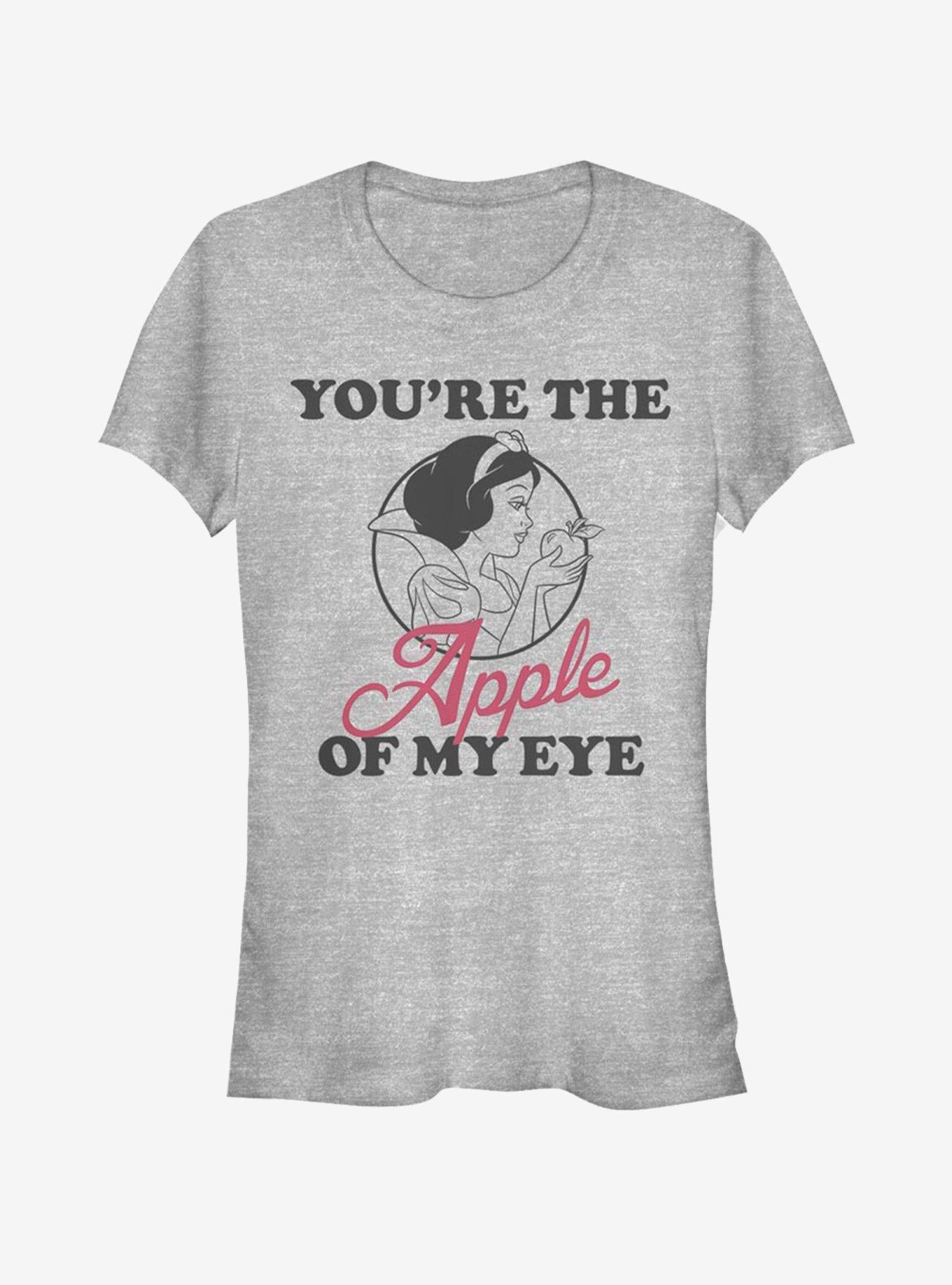 Disney Snow White You'Re The Apple To My Pie Girls T-Shirt | Trending Graphic Tee For Fans