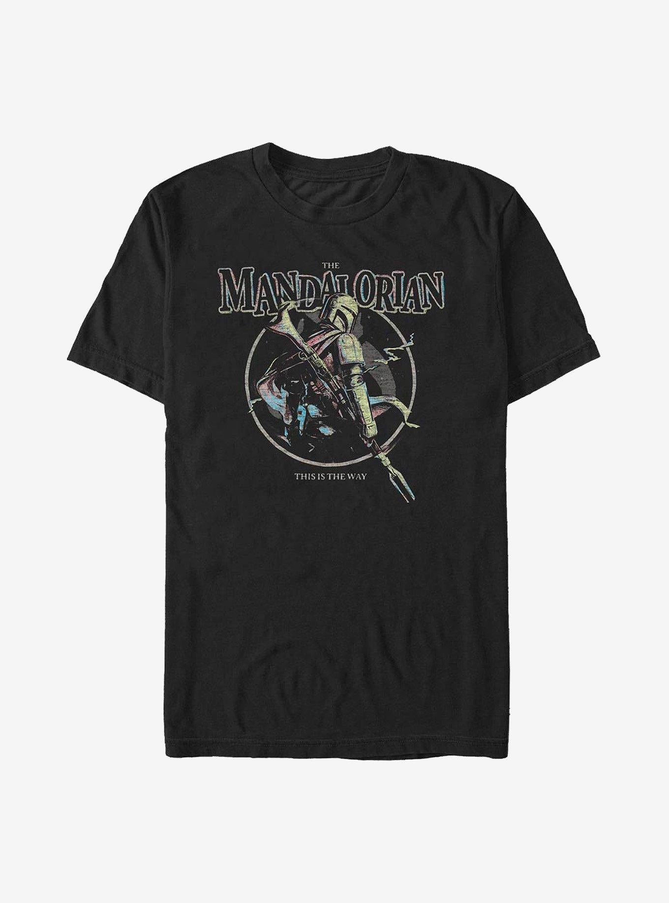 Star Wars The Mandalorian Pastel Pop T-Shirt | Trending Graphic Tee For Fans