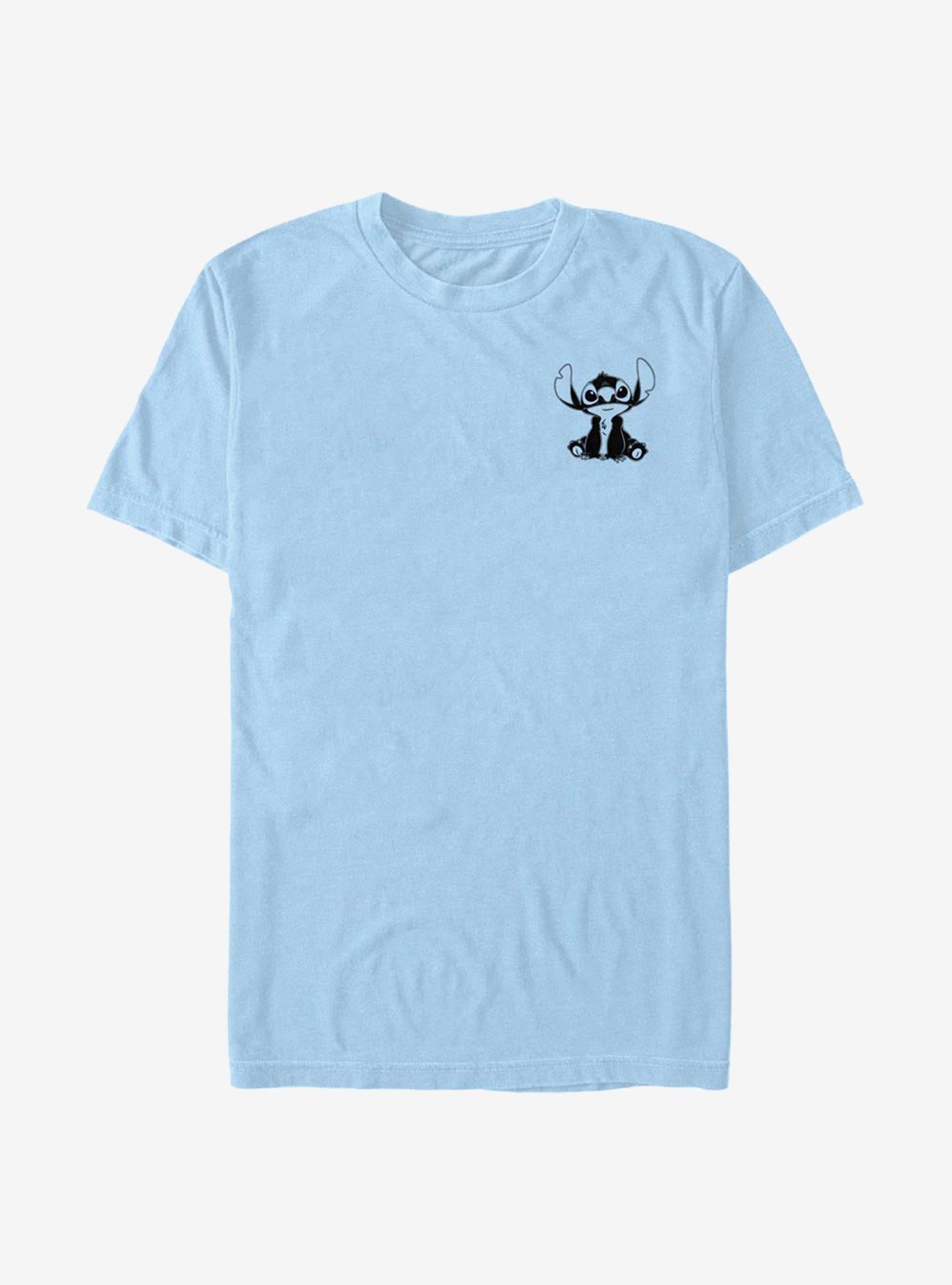 Disney Lilo & Stitch Vintage Lined Stitch T-Shirt | Trending Graphic Tee For Fans