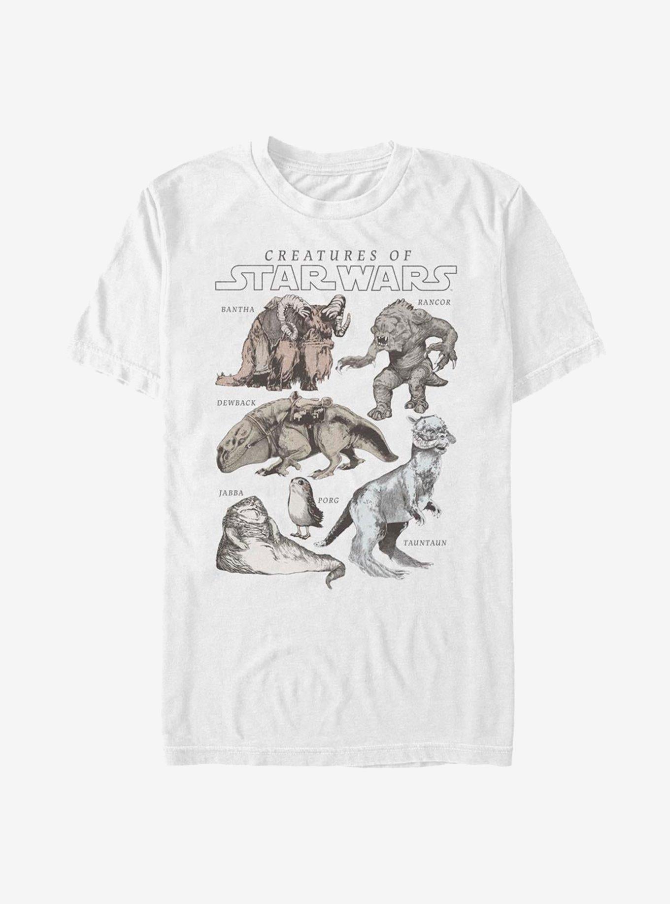 Star Wars Creatures T-Shirt | Trending Graphic Tee For Fans