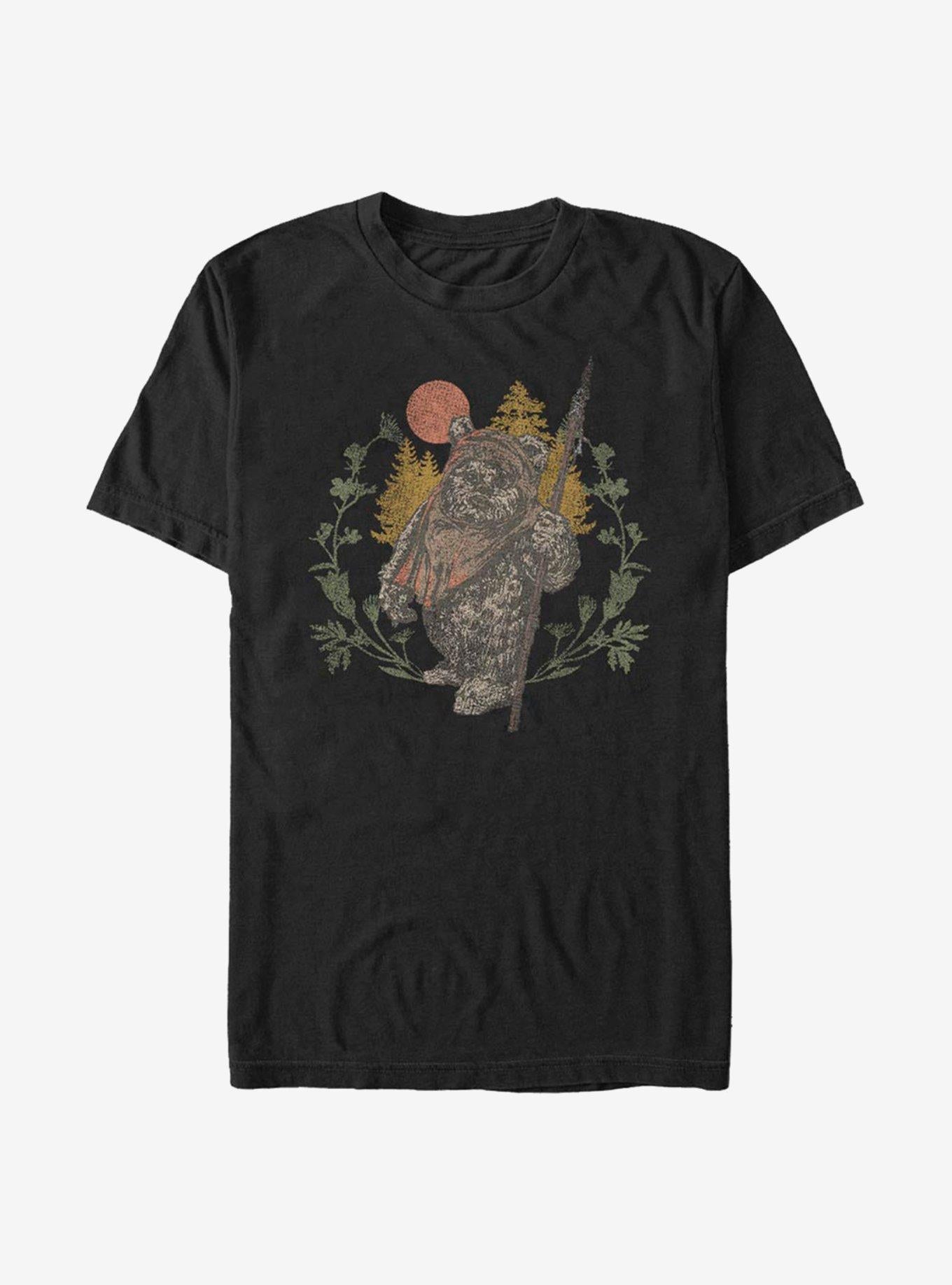 Star Wars Ewok Sunset T-Shirt | Trending Graphic Tee For Fans