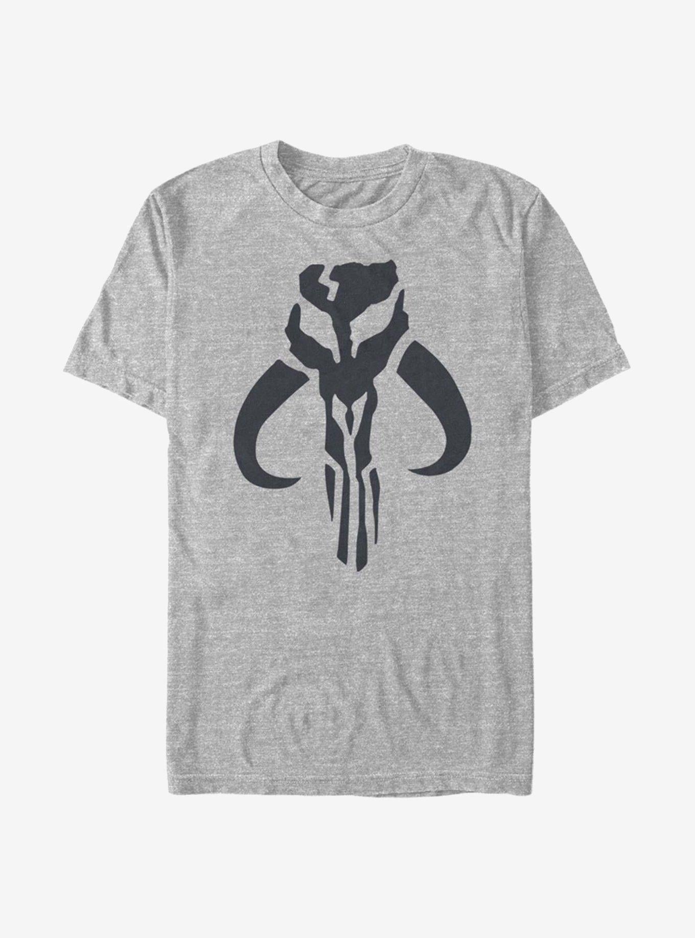 Star Wars The Mandalorian Simple Symbol T-Shirt | Trending Graphic Tee For Fans