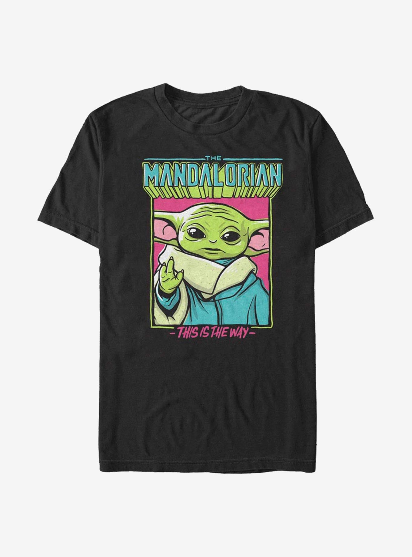 Star Wars The Mandalorian The Child Pop Art Sketch T-Shirt | Trending Graphic Tee For Fans