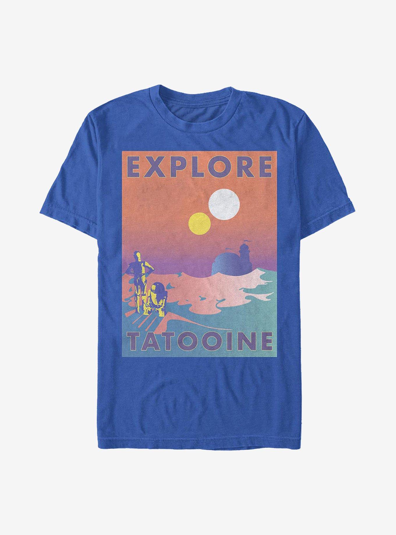 Star Wars Explore Tatooine T-Shirt | Trending Graphic Tee For Fans