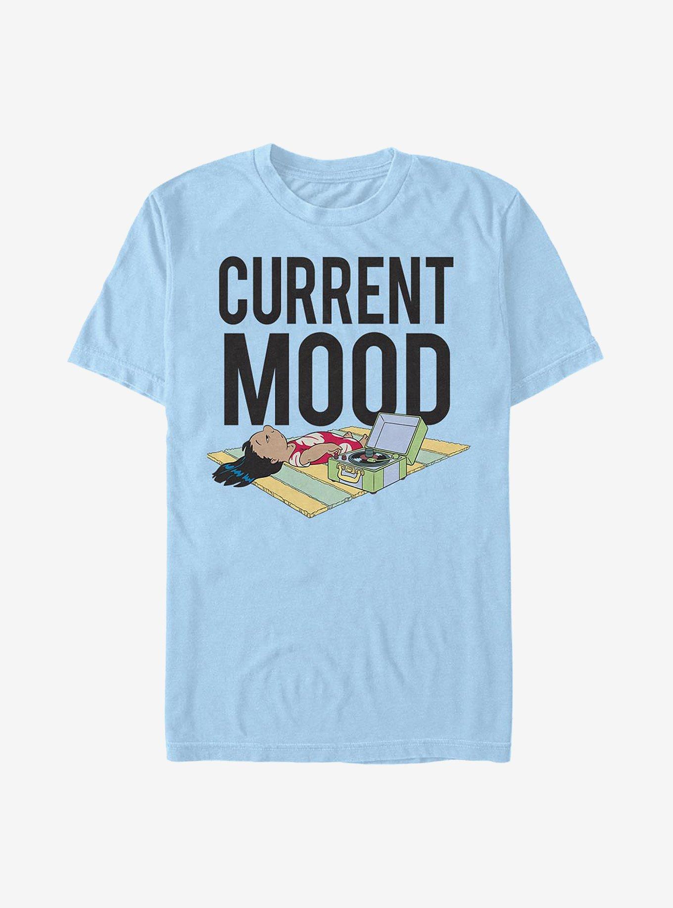 Disney Lilo & Stitch Current Mood Lilo T-Shirt | Trending Graphic Tee For Fans