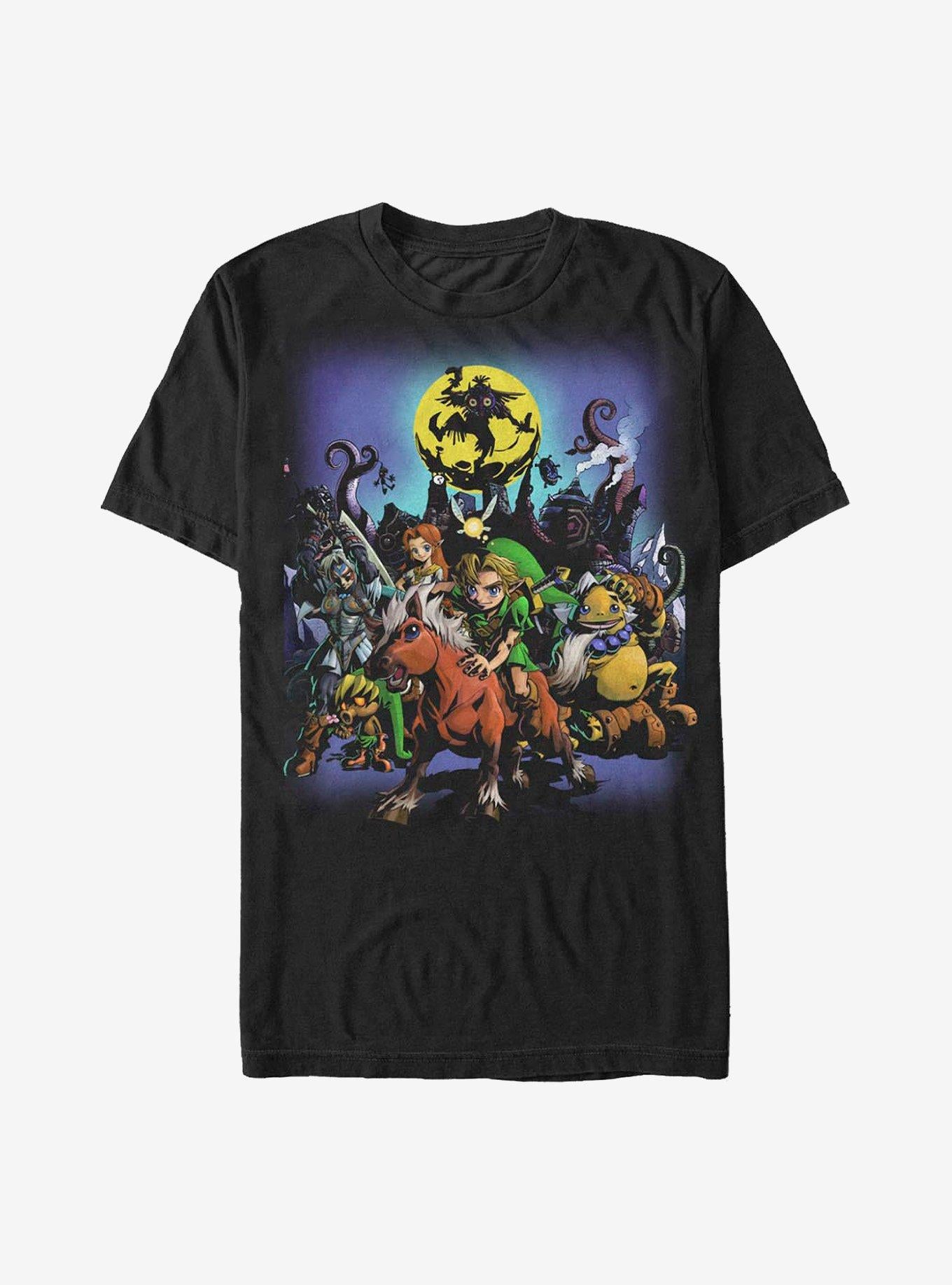 Nintendo Zelda Moon Dance T-Shirt | Trending Graphic Tee For Fans