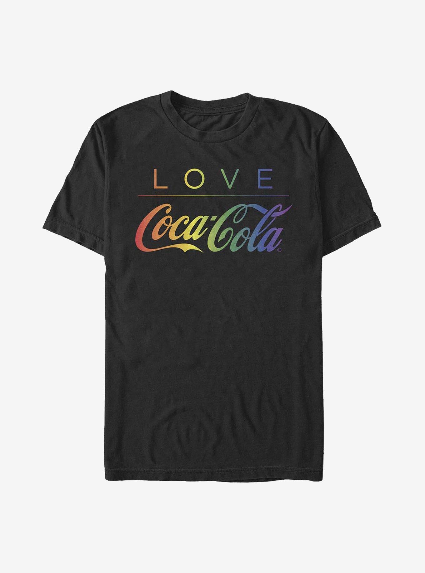 Coca-Cola Love Rainbow T-Shirt | Trending Graphic Tee For Fans
