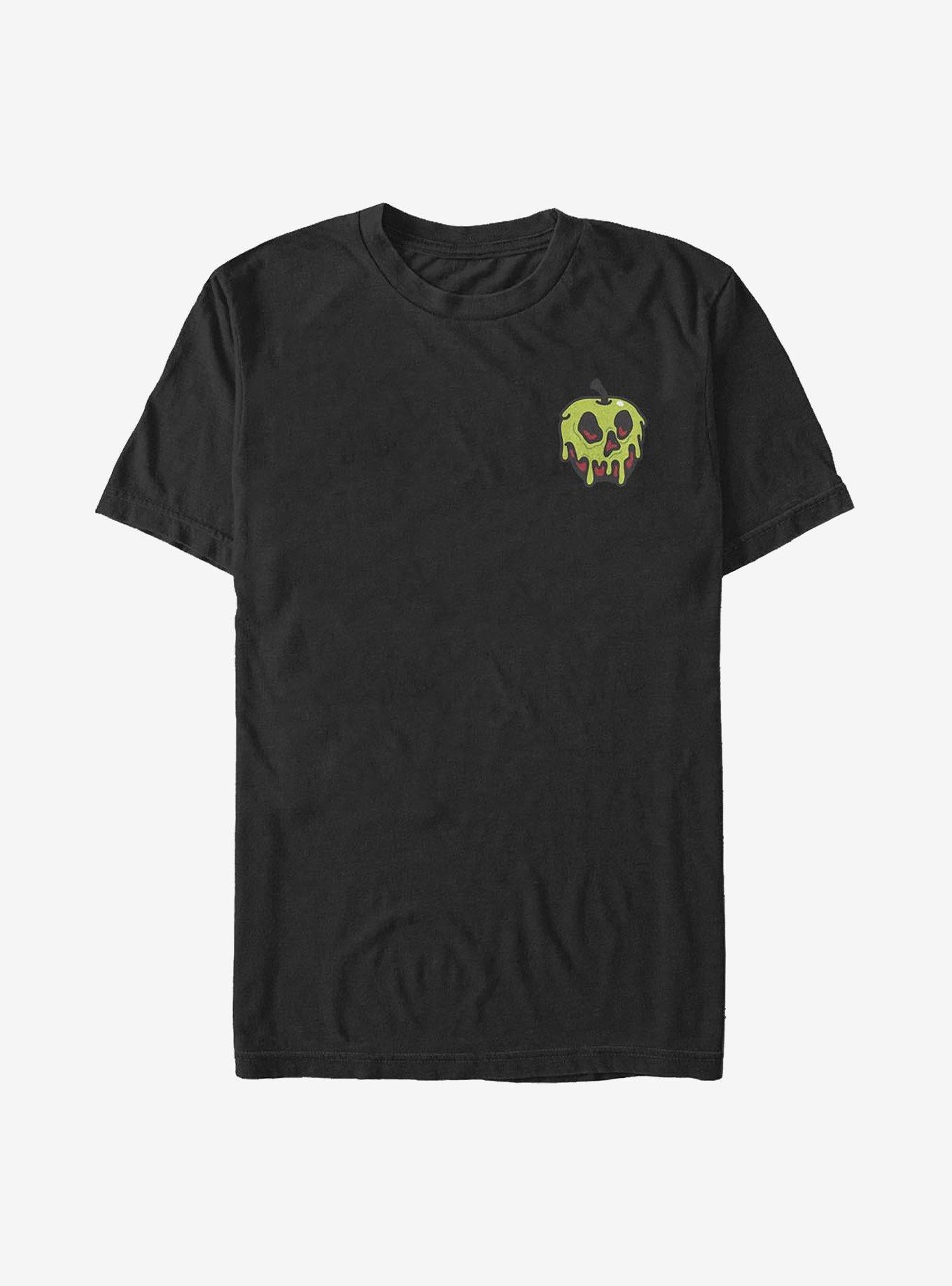 Disney Snow White Apple Badge T-Shirt | Trending Graphic Tee For Fans