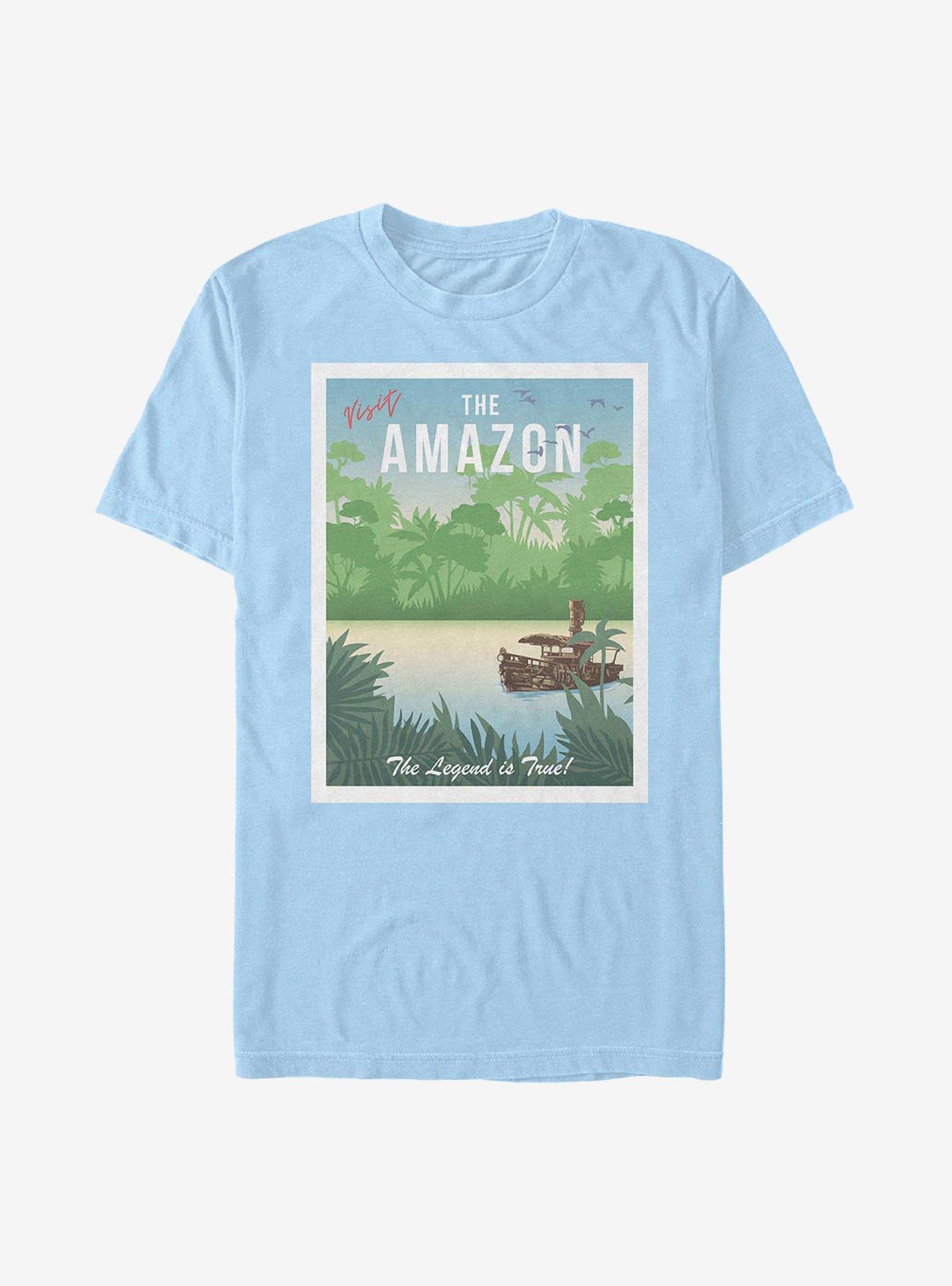 Disney Jungle Cruise Visit The Amazon T-Shirt | Trending Graphic Tee For Fans