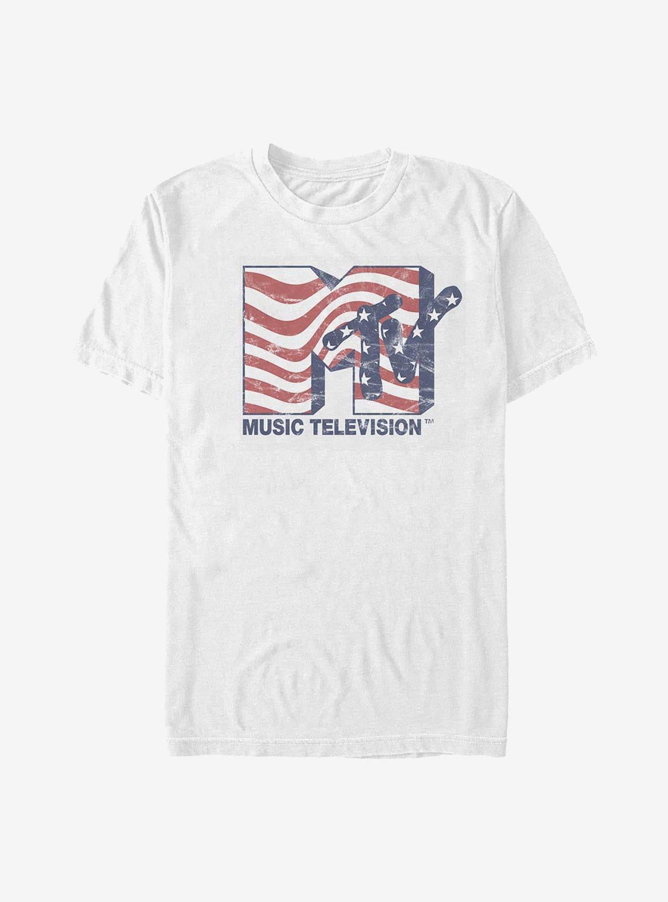 MTV Stars And Stripes T-Shirt | Trending Graphic Tee For Fans