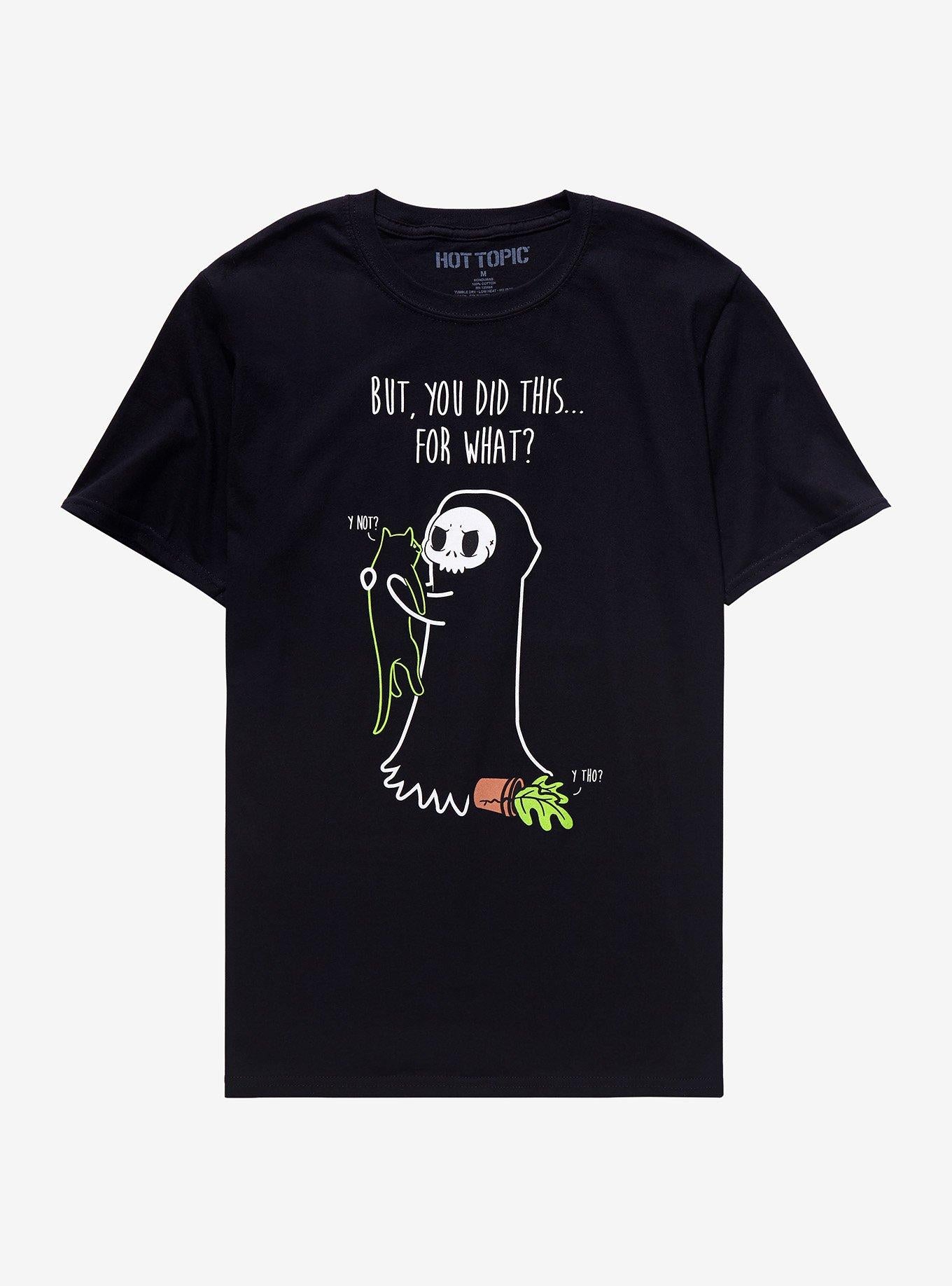 Reaper & Cat You Did This T-Shirt | Trending Graphic Tee For Fans