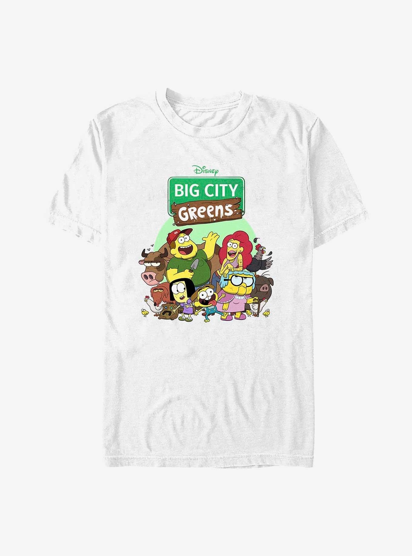 Disney's Big City Greens Group Shot T-Shirt | Trending Graphic Tee For Fans