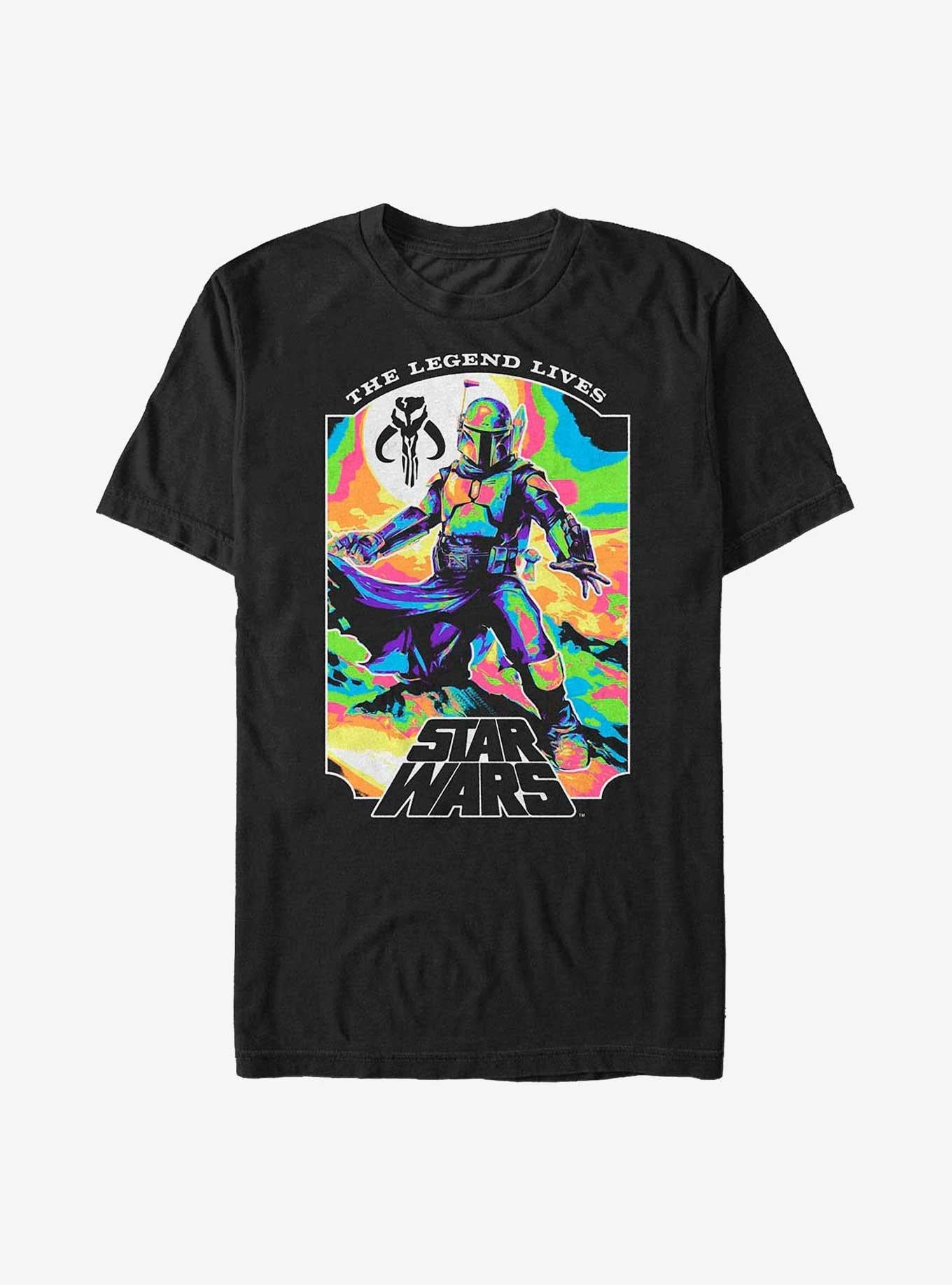 Star Wars The Book Of Boba Fett Living Legend T-Shirt | Trending Graphic Tee For Fans