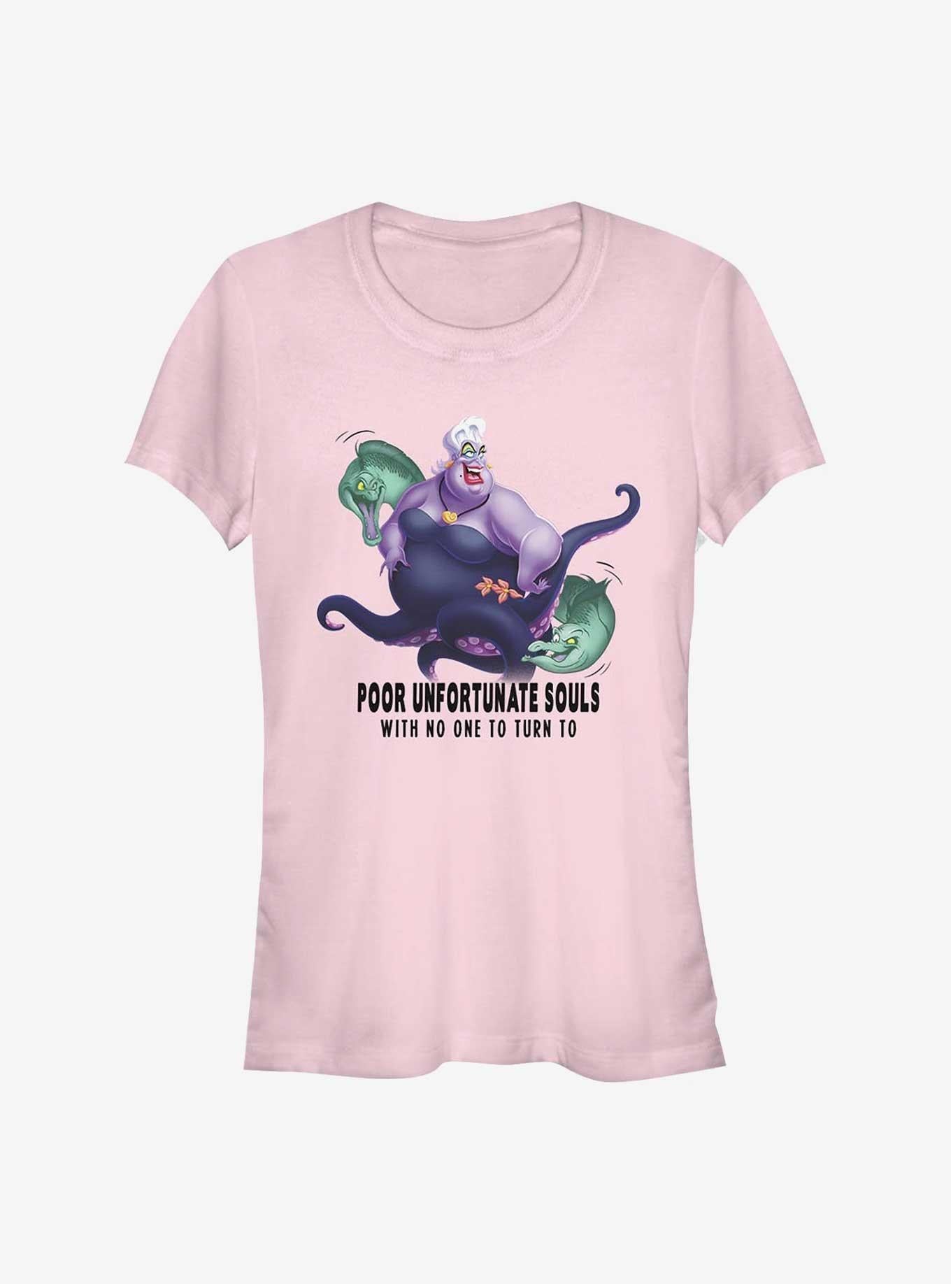 Disney The Little Mermaid Lonely Souls Girls T-Shirt | Trending Graphic Tee For Fans