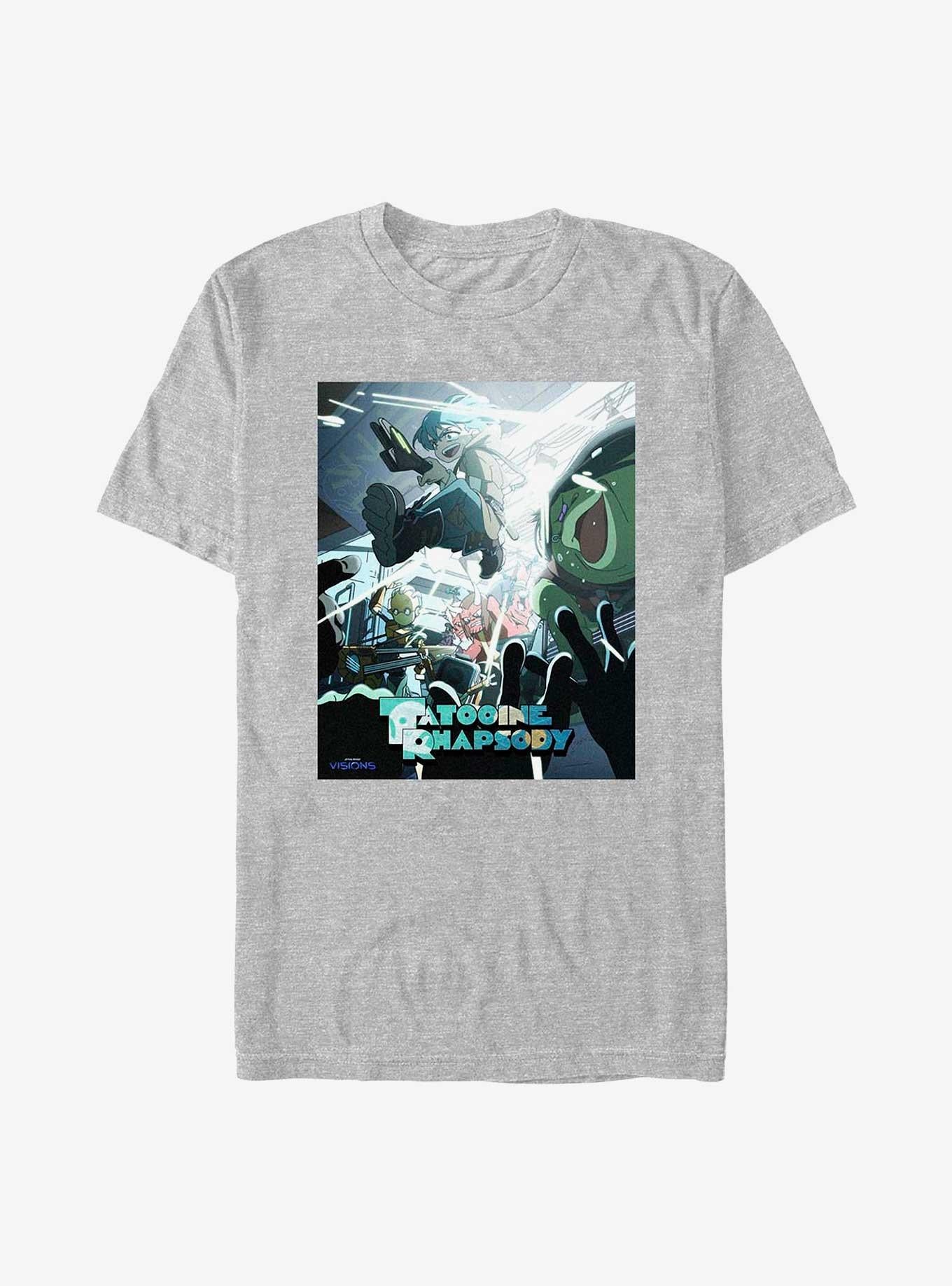 Star Wars Visions Tatooine Rhapsody T-Shirt | Trending Graphic Tee For Fans
