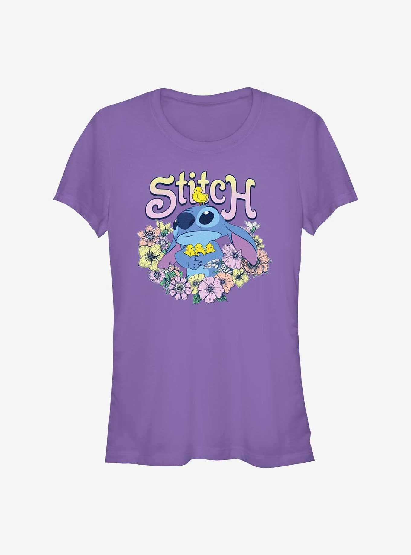 Disney Lilo & Stich Springy Stitch Girls T-Shirt | Trending Graphic Tee For Fans