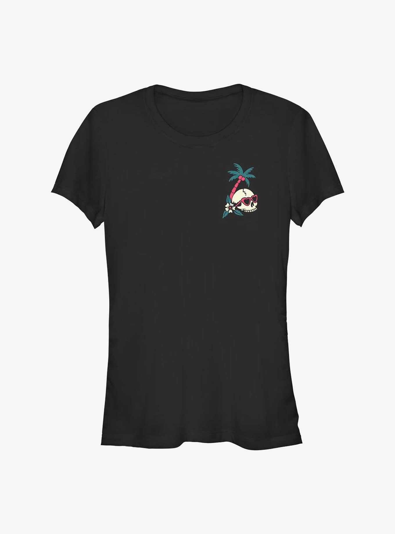 Tropic Skull Emblem Girls T-Shirt | Trending Graphic Tee For Fans