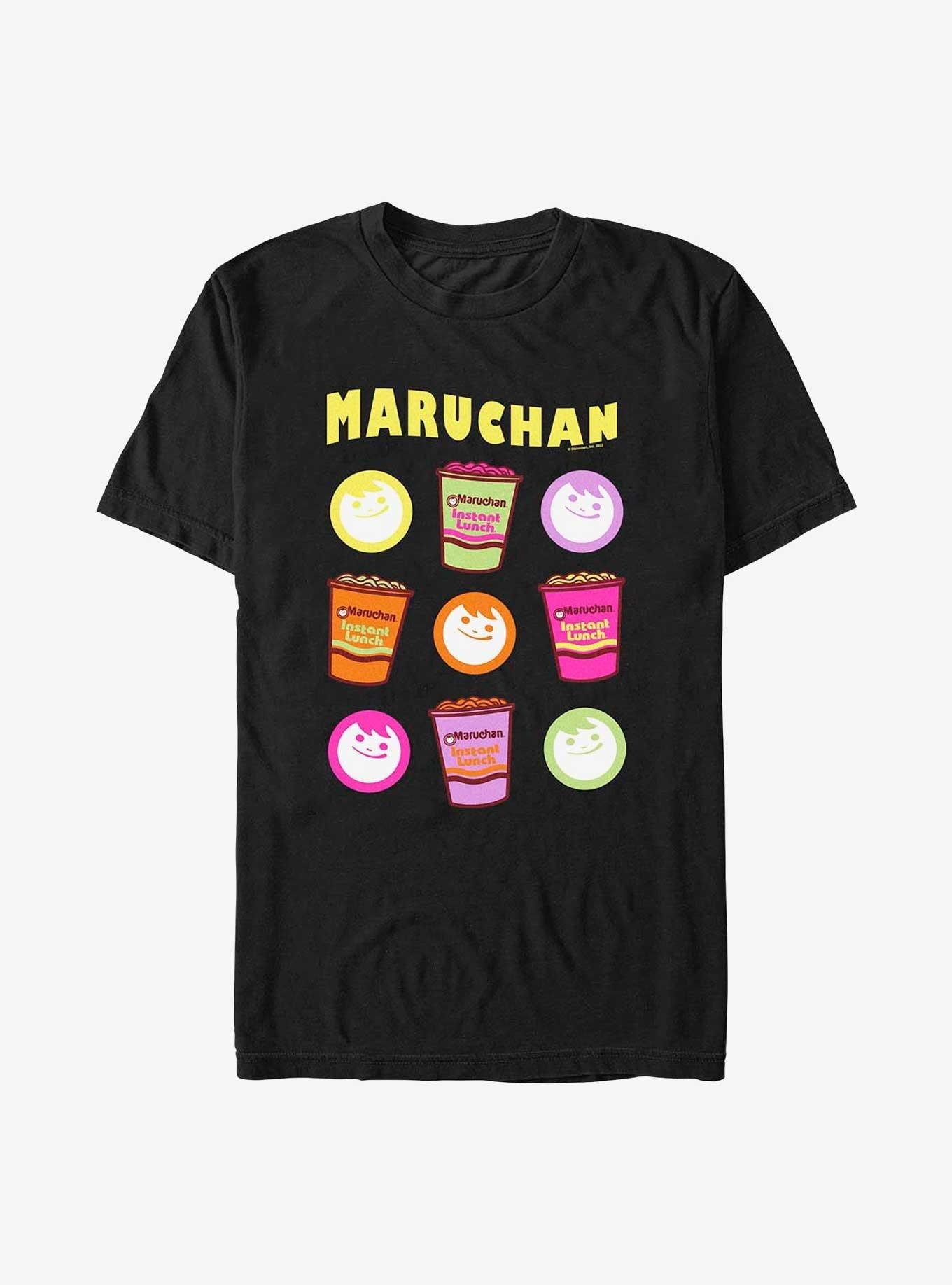 Maruchan Neon Icons T-Shirt | Trending Graphic Tee For Fans