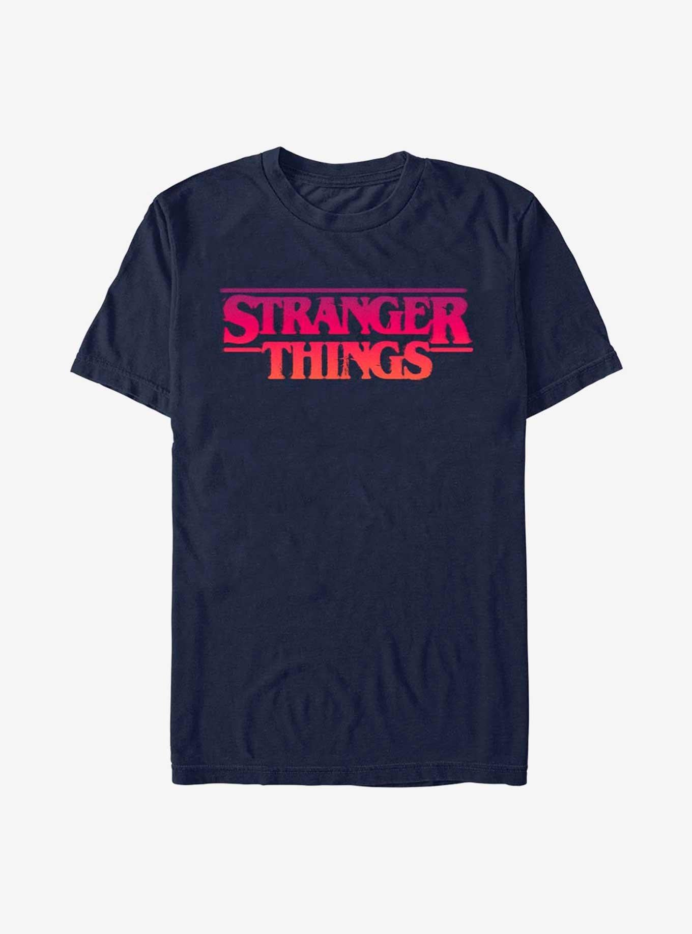 Stranger Things Grunge Logo T-Shirt | Trending Graphic Tee For Fans