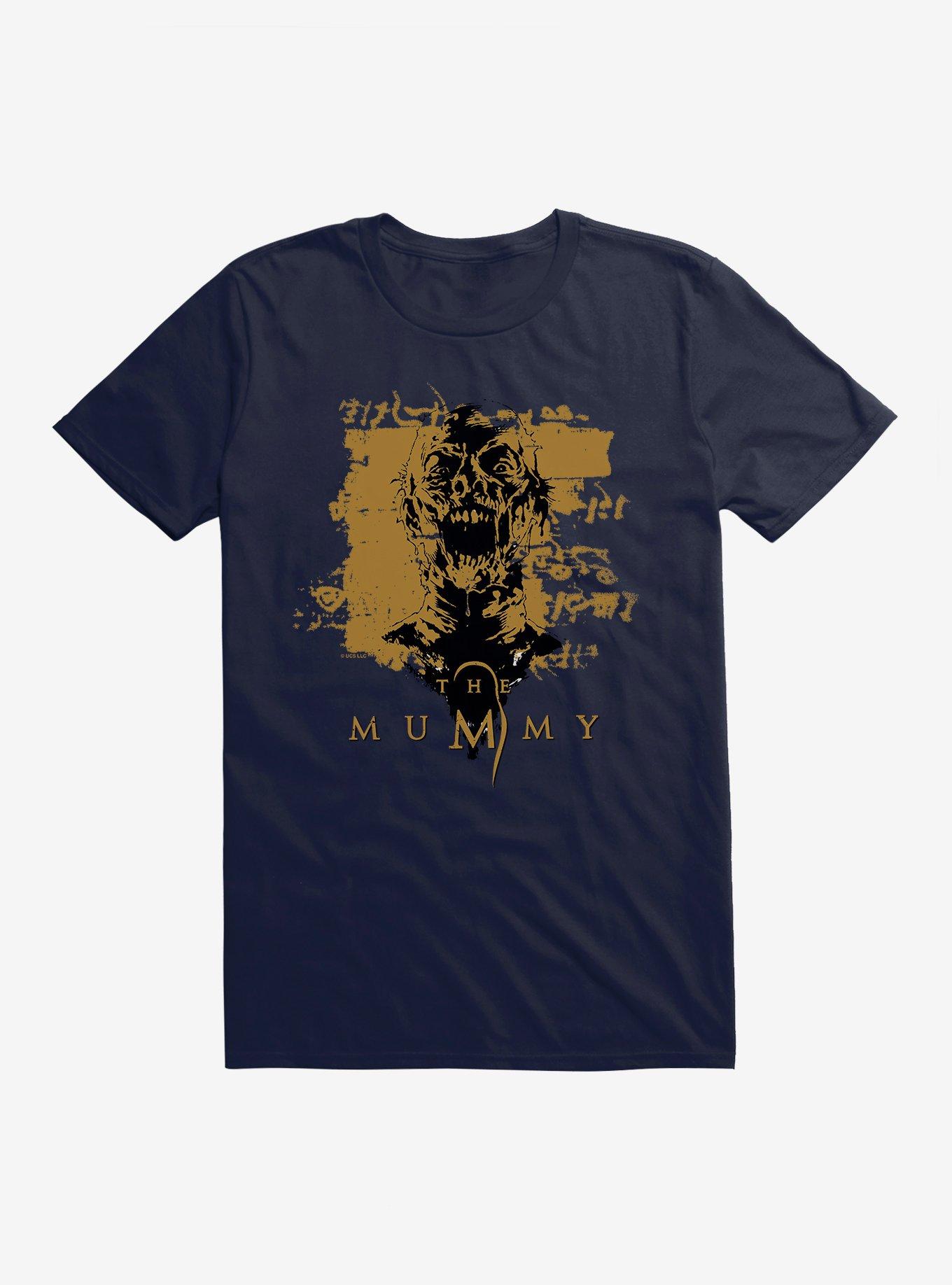 The Mummy Distressed Hieroglyphics T-Shirt | Trending Graphic Tee For Fans