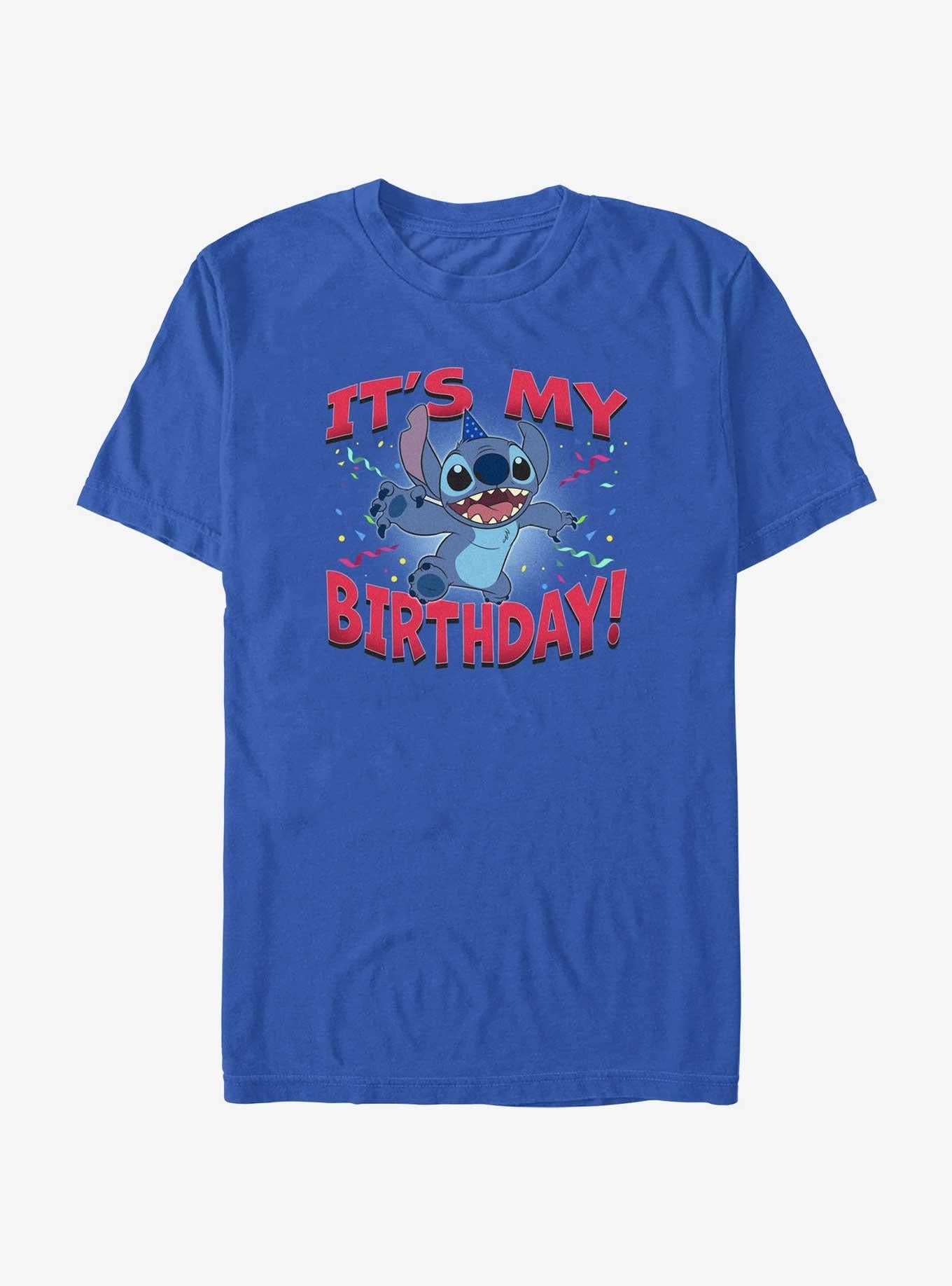 Disney Lilo & Stitch It's My Birthday T-Shirt | Trending Graphic Tee For Fans