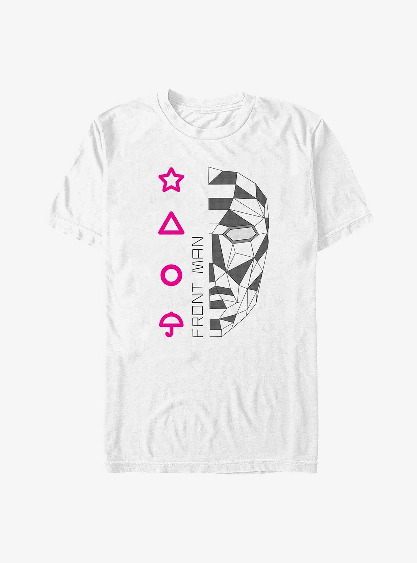 Squid Game Front Man Line Art T-Shirt | Trending Graphic Tee For Fans