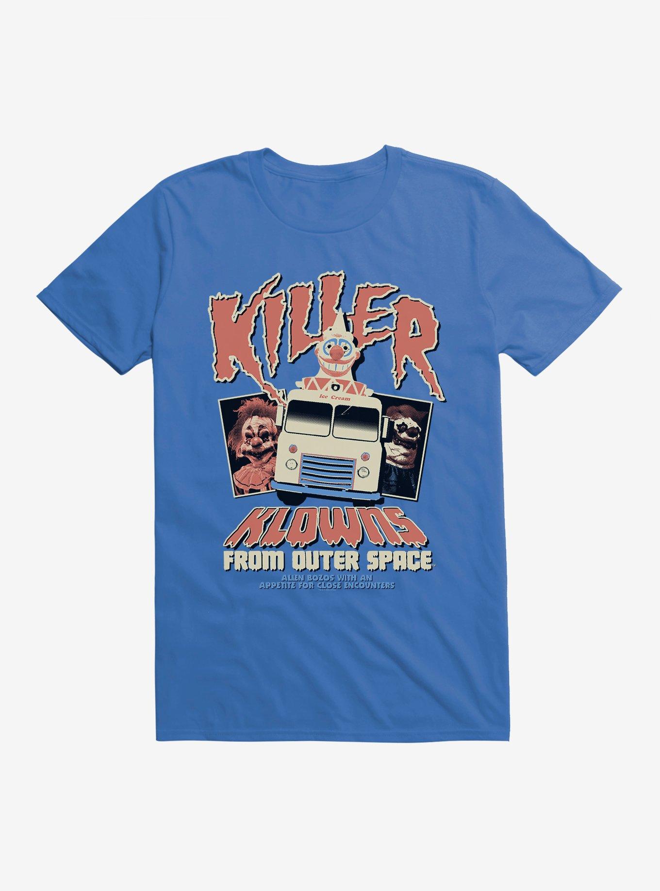 Killer Klowns From Outer Space Vintage Movie Poster T-Shirt | Trending Graphic Tee For Fans