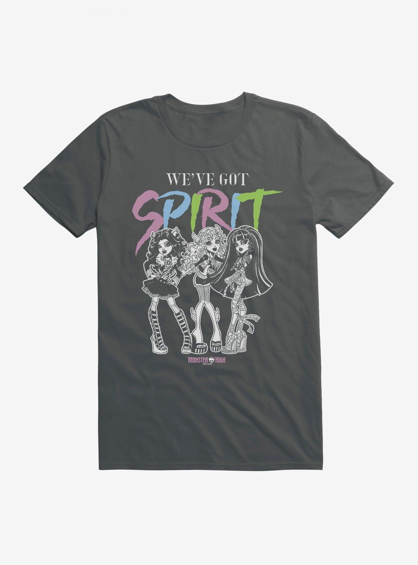 Monster High We've Got Spirit T-Shirt | Trending Graphic Tee For Fans