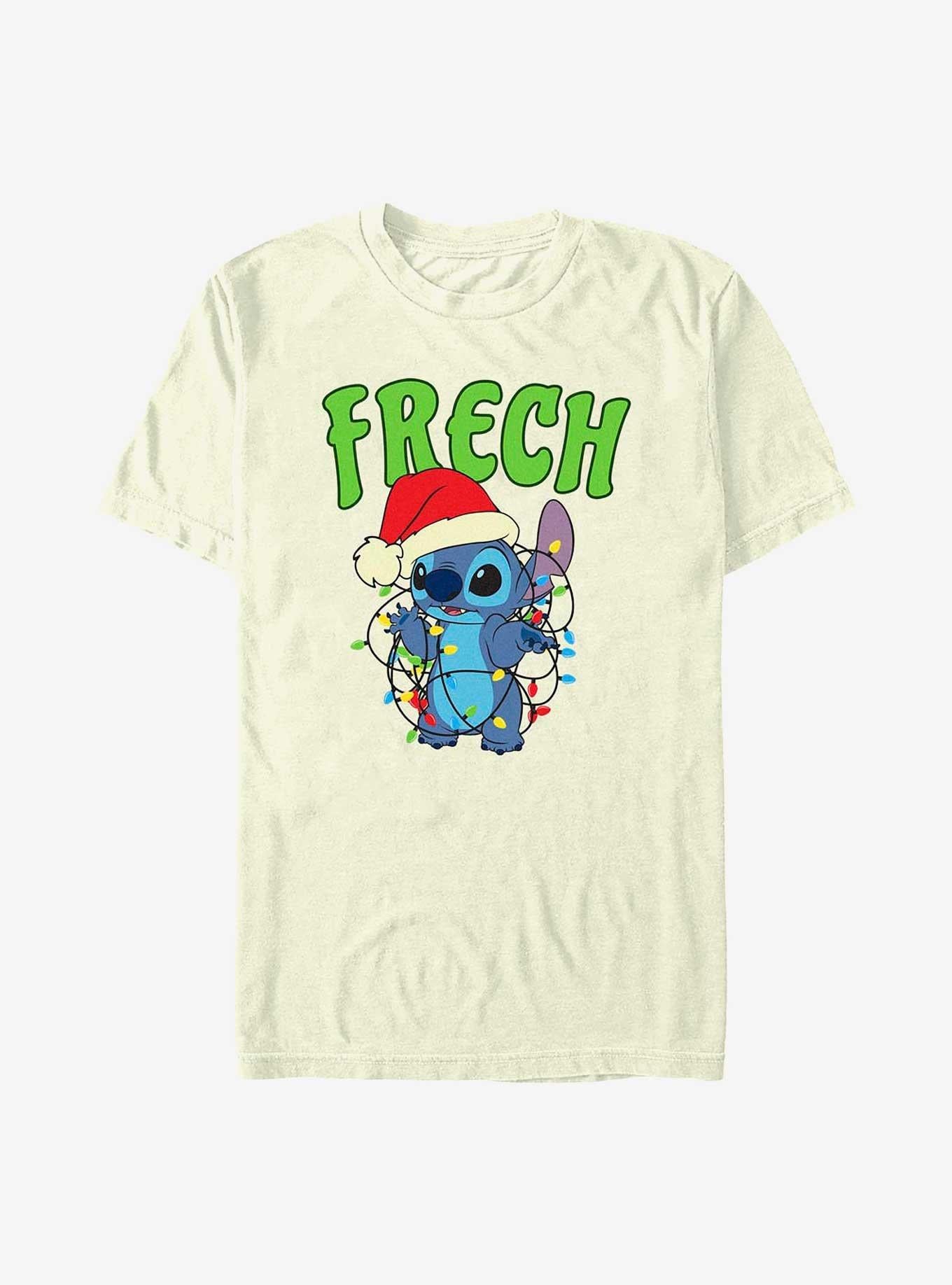 Disney Lilo & Stitch Frech Naughty in German T-Shirt | Trending Graphic Tee For Fans