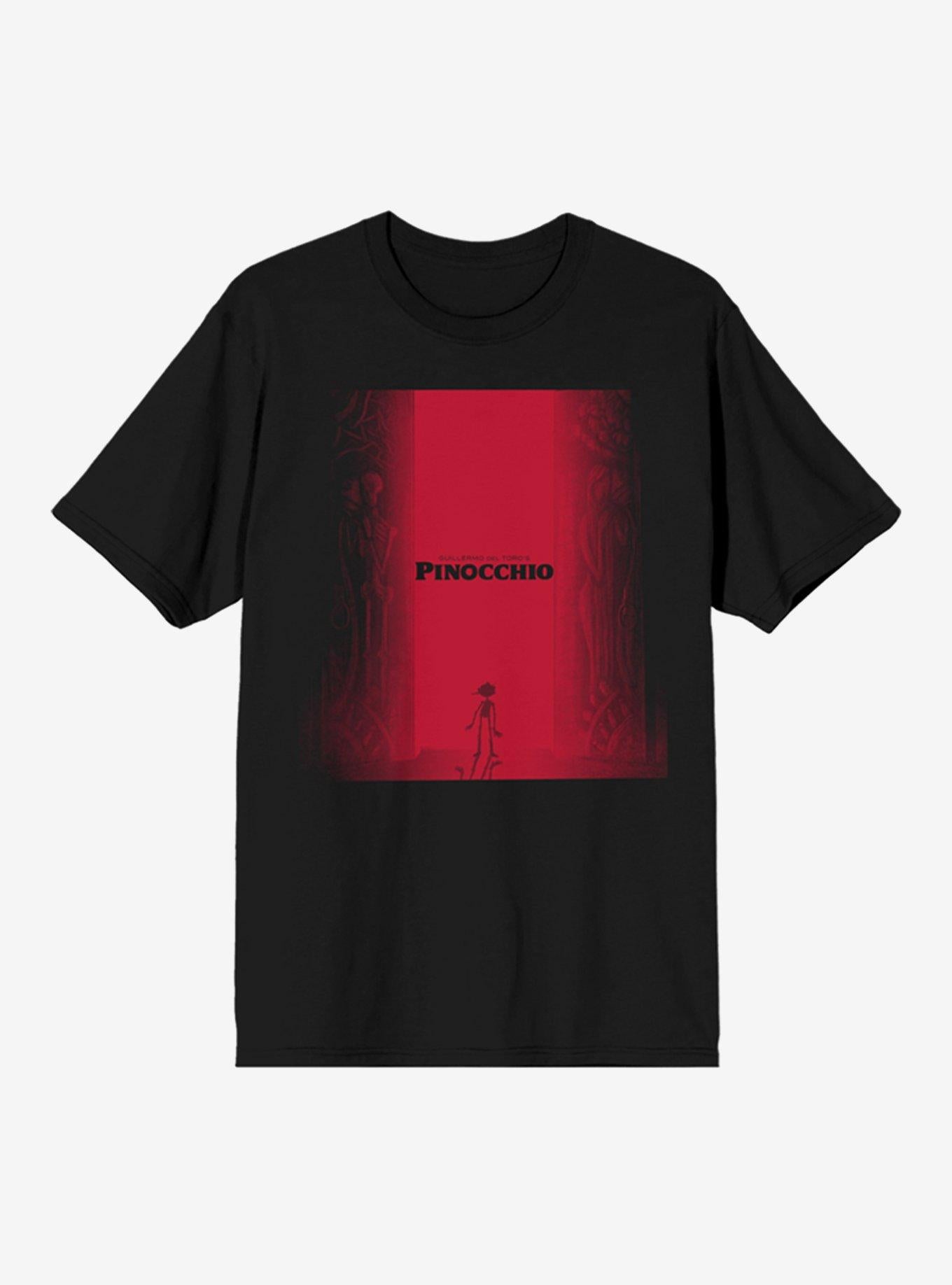 Pinocchio Red Poster T-Shirt | Trending Graphic Tee For Fans