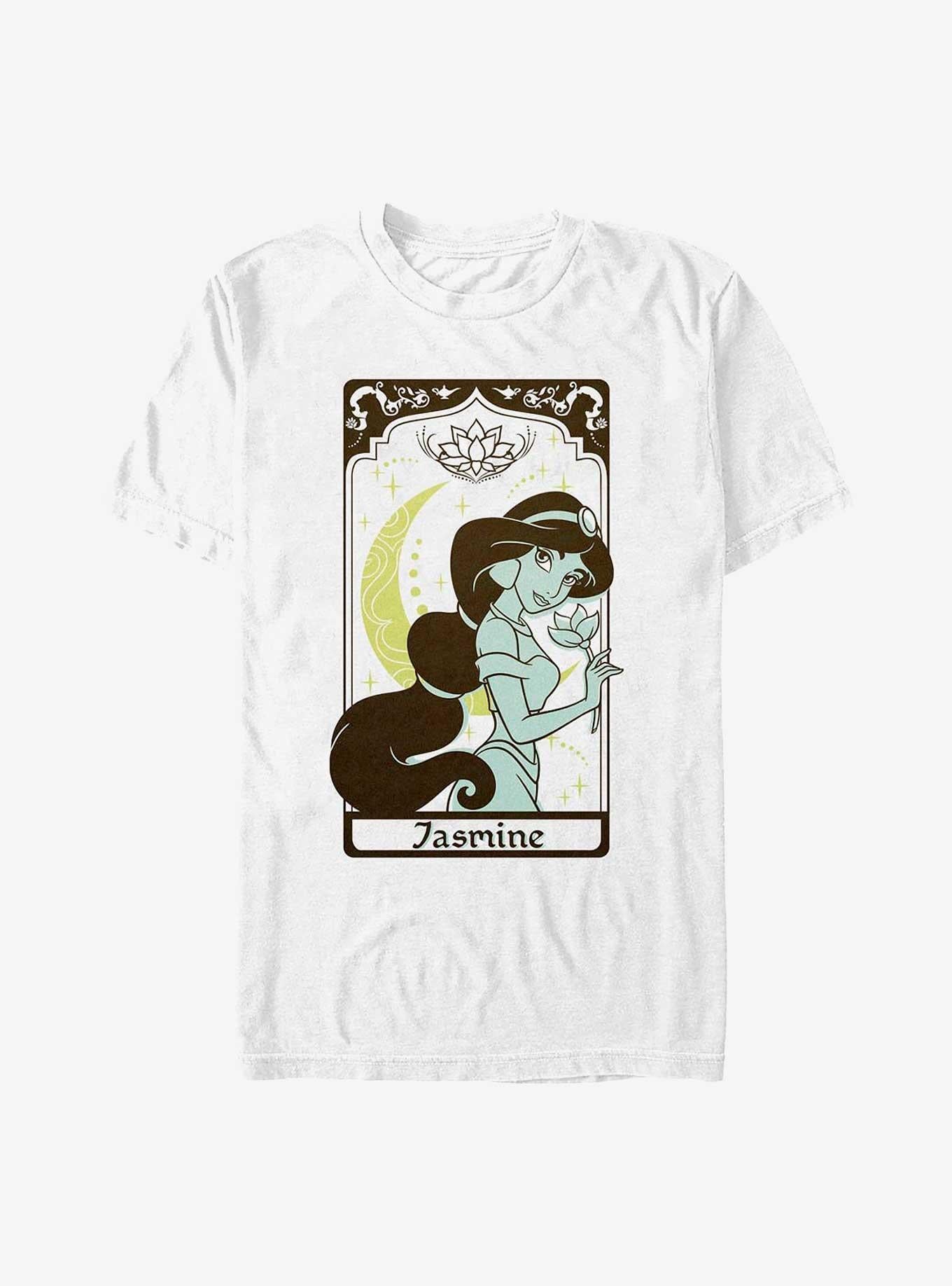 Disney Aladdin Tarot Card Jasmine T-Shirt | Trending Graphic Tee For Fans