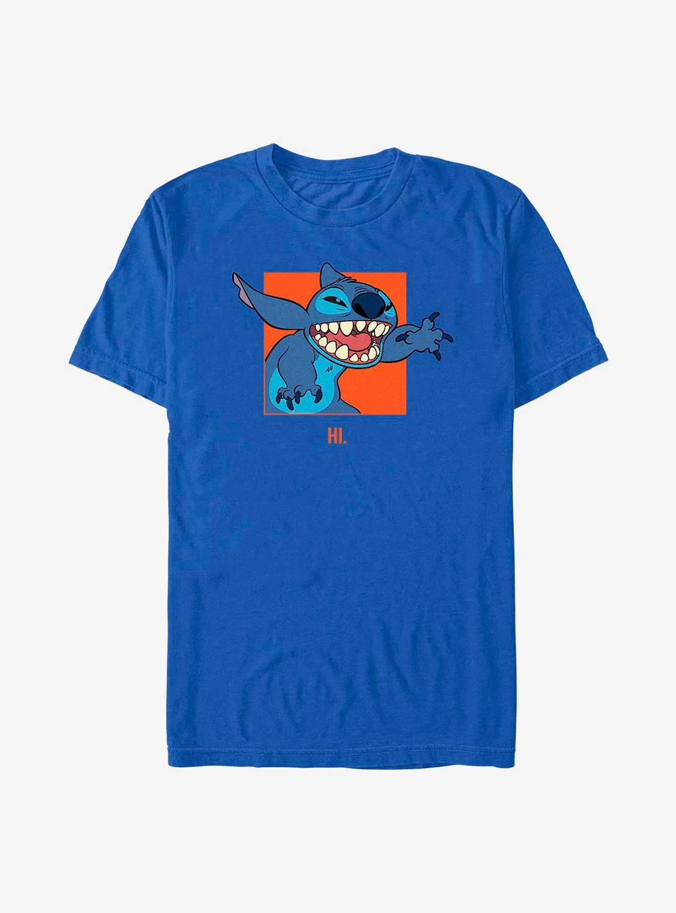 Disney Lilo & Stitch Awkward Hi T-Shirt | Trending Graphic Tee For Fans
